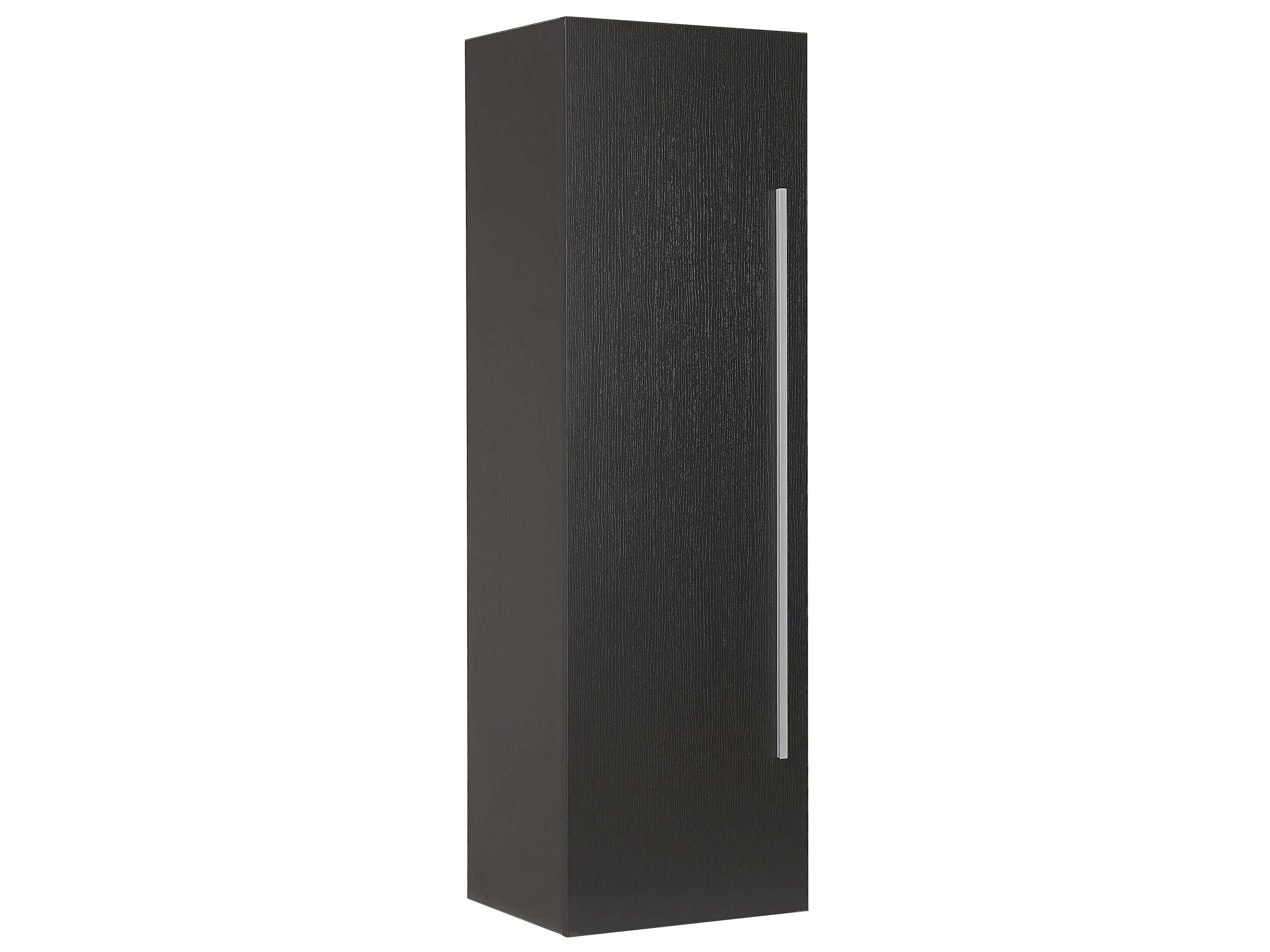 Bathroom Wall Cabinet Black MATARO - Gemini Interiors
