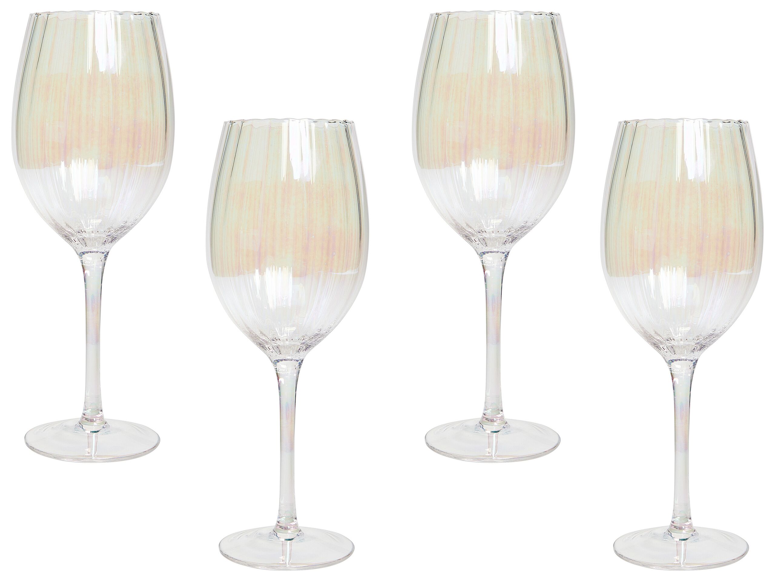 Set of 4 Red Wine Glasses 53 cl MORGANITE - Gemini Interiors