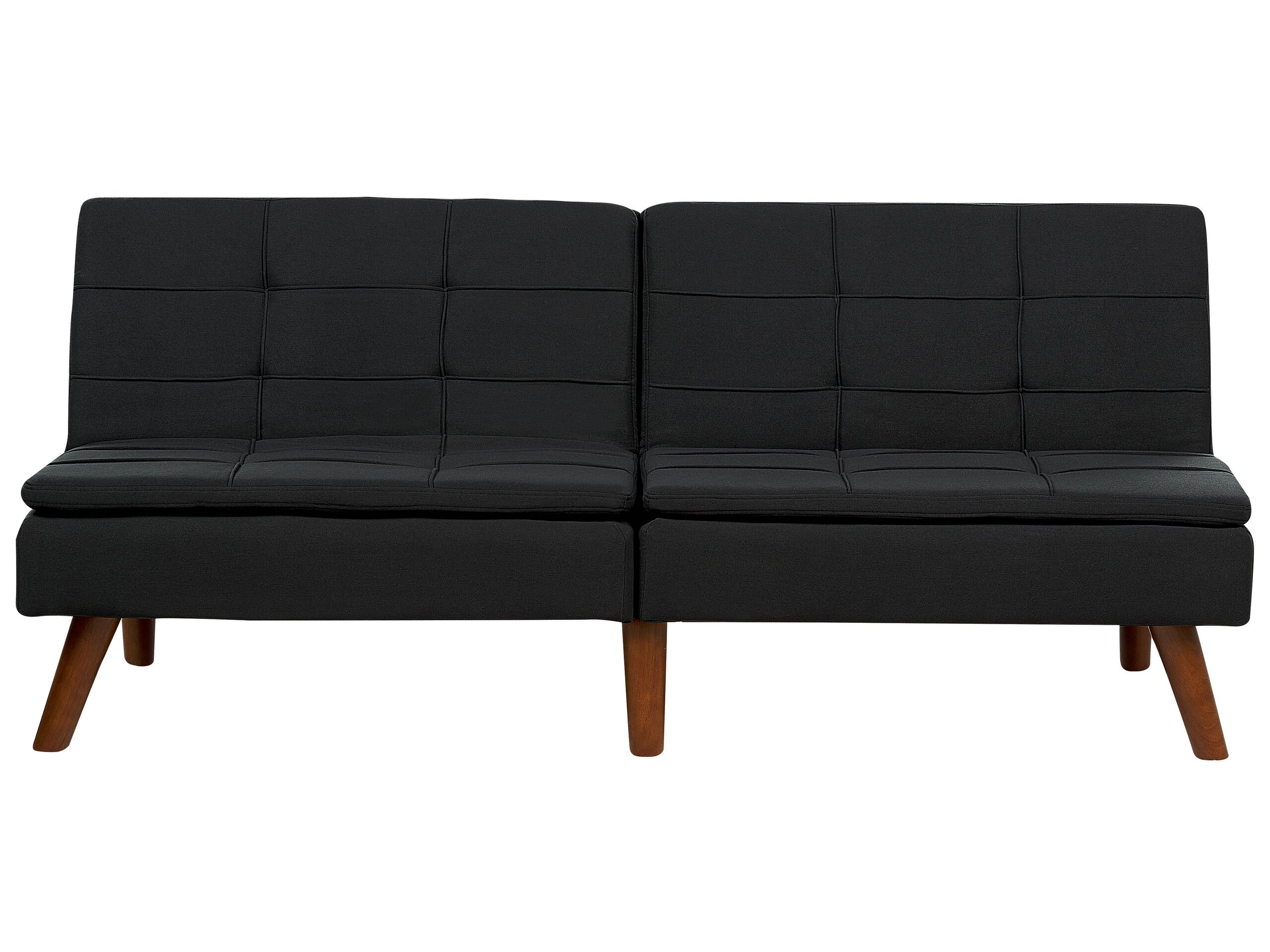 Fabric Sofa Bed Black RONNE - Gemini Interiors
