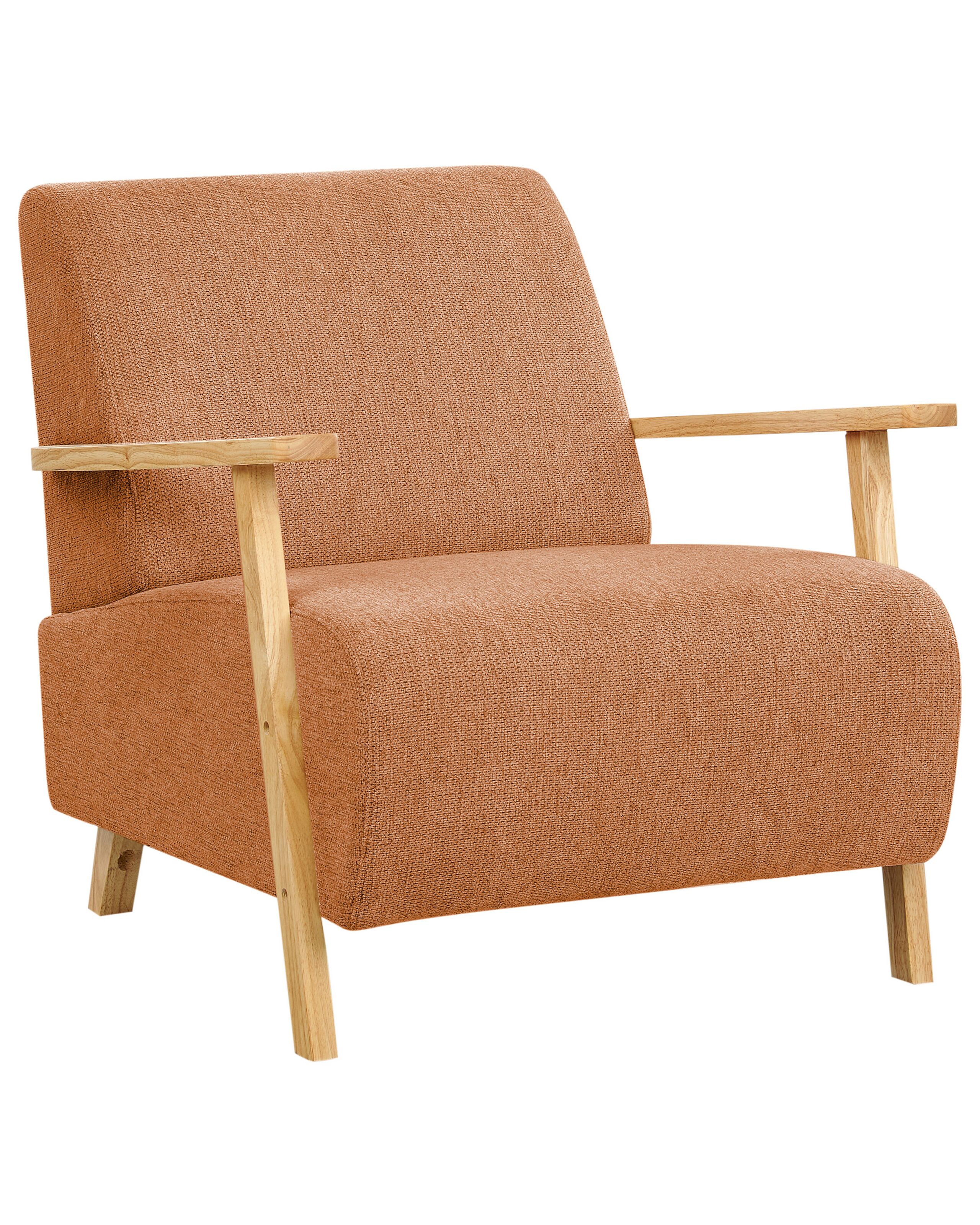 Fabric Armchair Orange LESJA - Gemini Interiors
