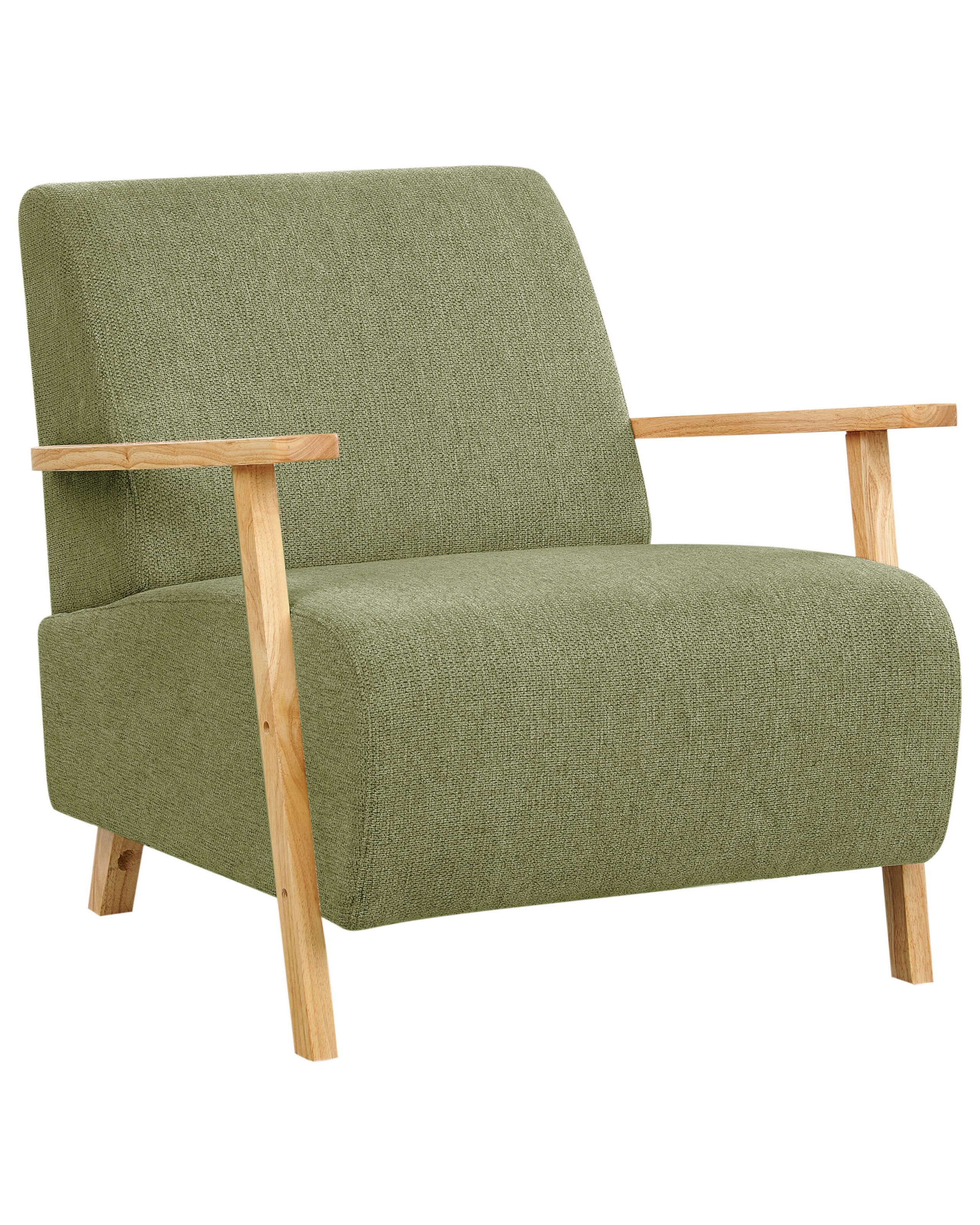 Fabric Armchair Green LESJA - Gemini Interiors