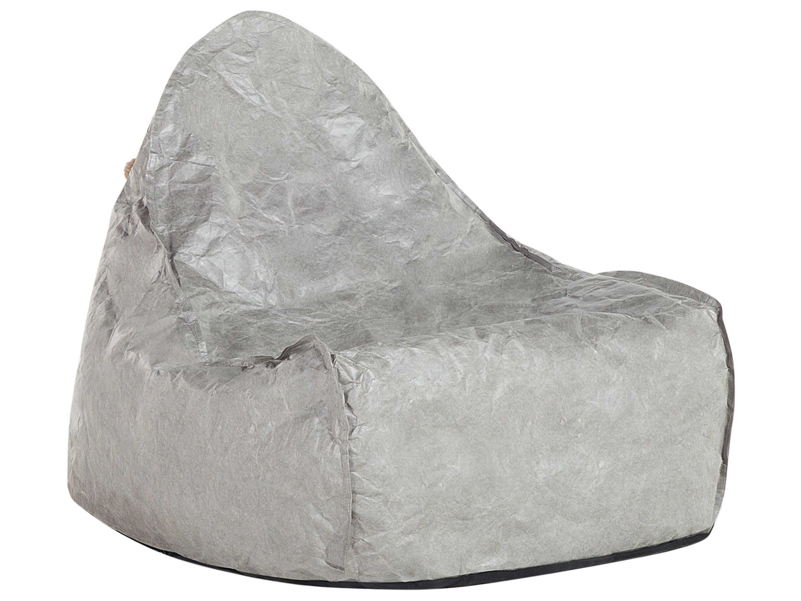 Bean Bag Chair Grey DROP - Gemini Interiors