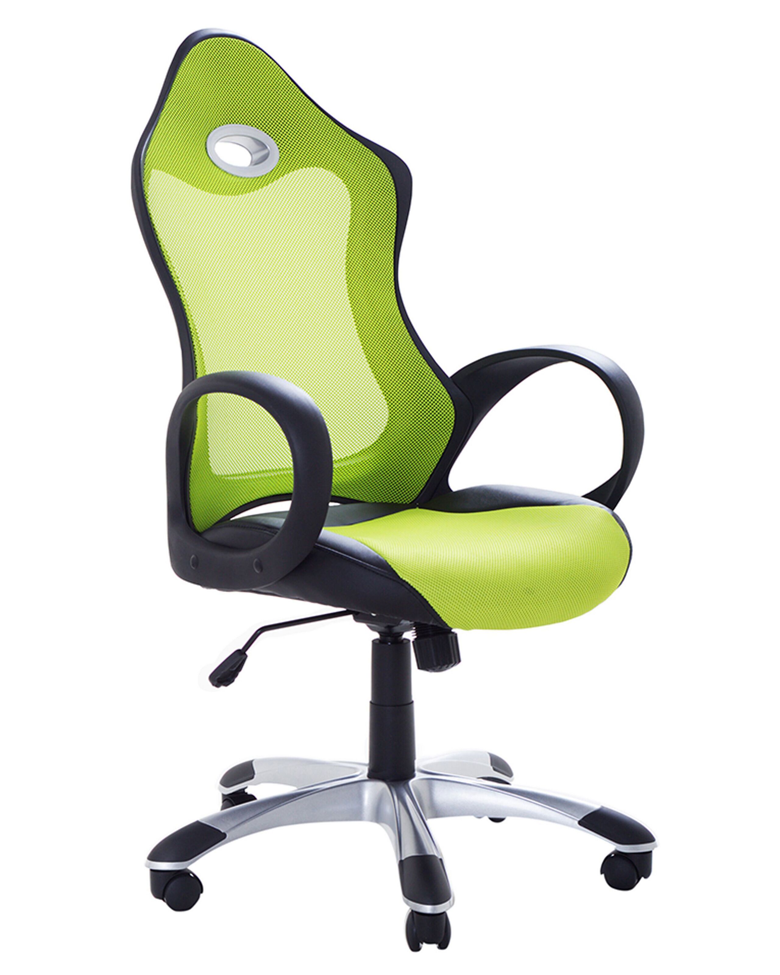 Swivel Office Chair Green iCHAIR - Gemini Interiors