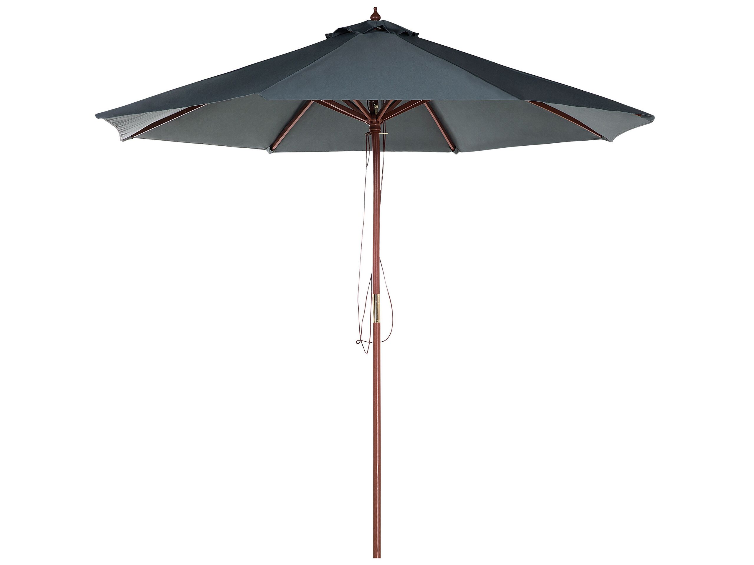 Garden Parasol 2.7 m Grey TOSCANA - Gemini Interiors
