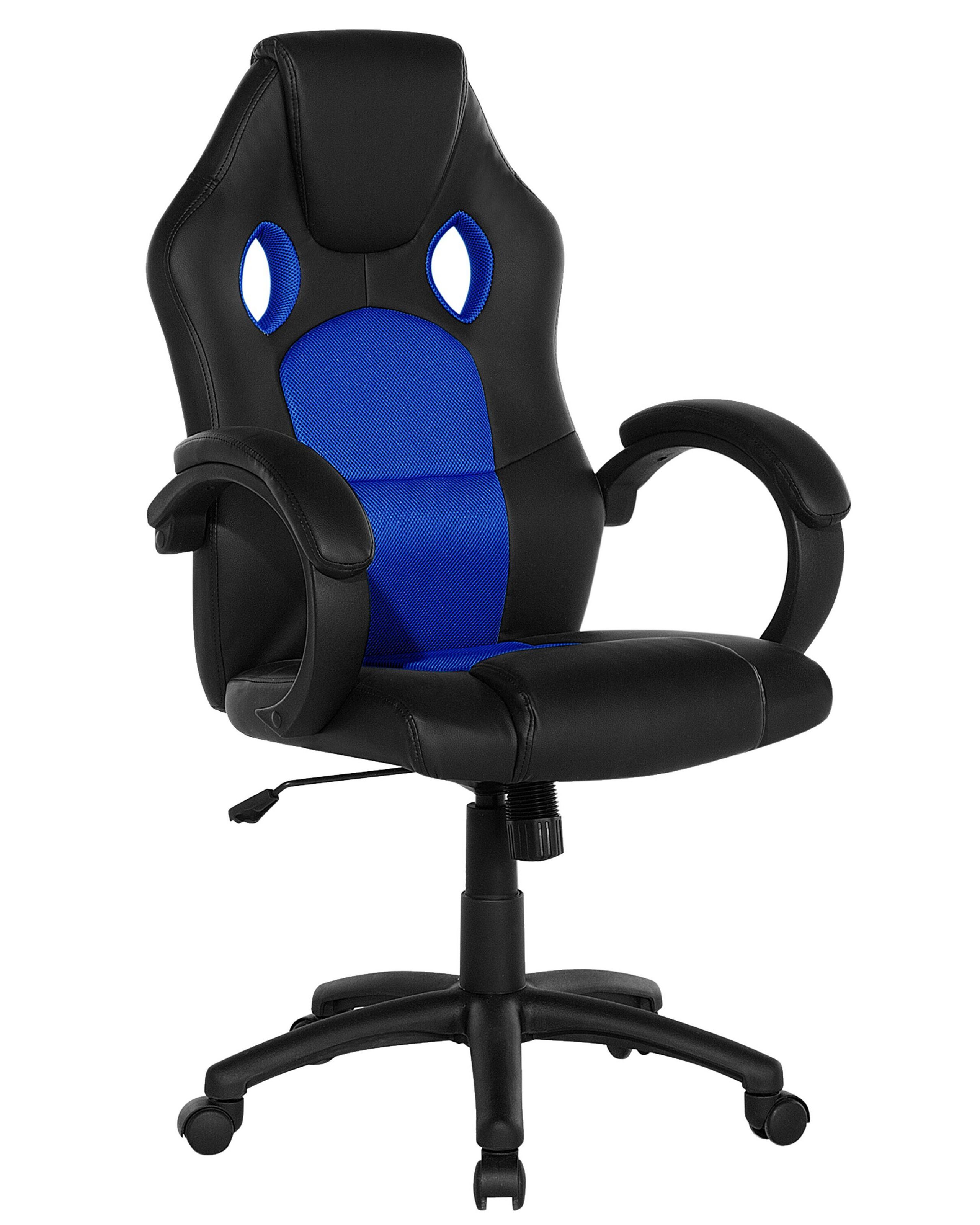 Swivel Office Chair Navy Blue FIGHTER - Gemini Interiors