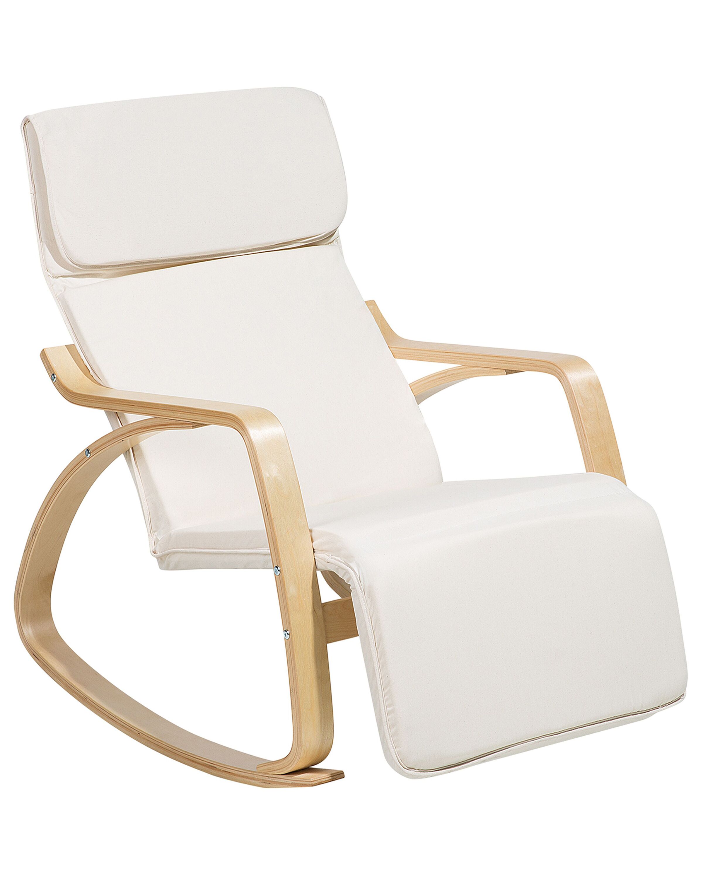 Rocking Chair Beige WESTON - Gemini Interiors