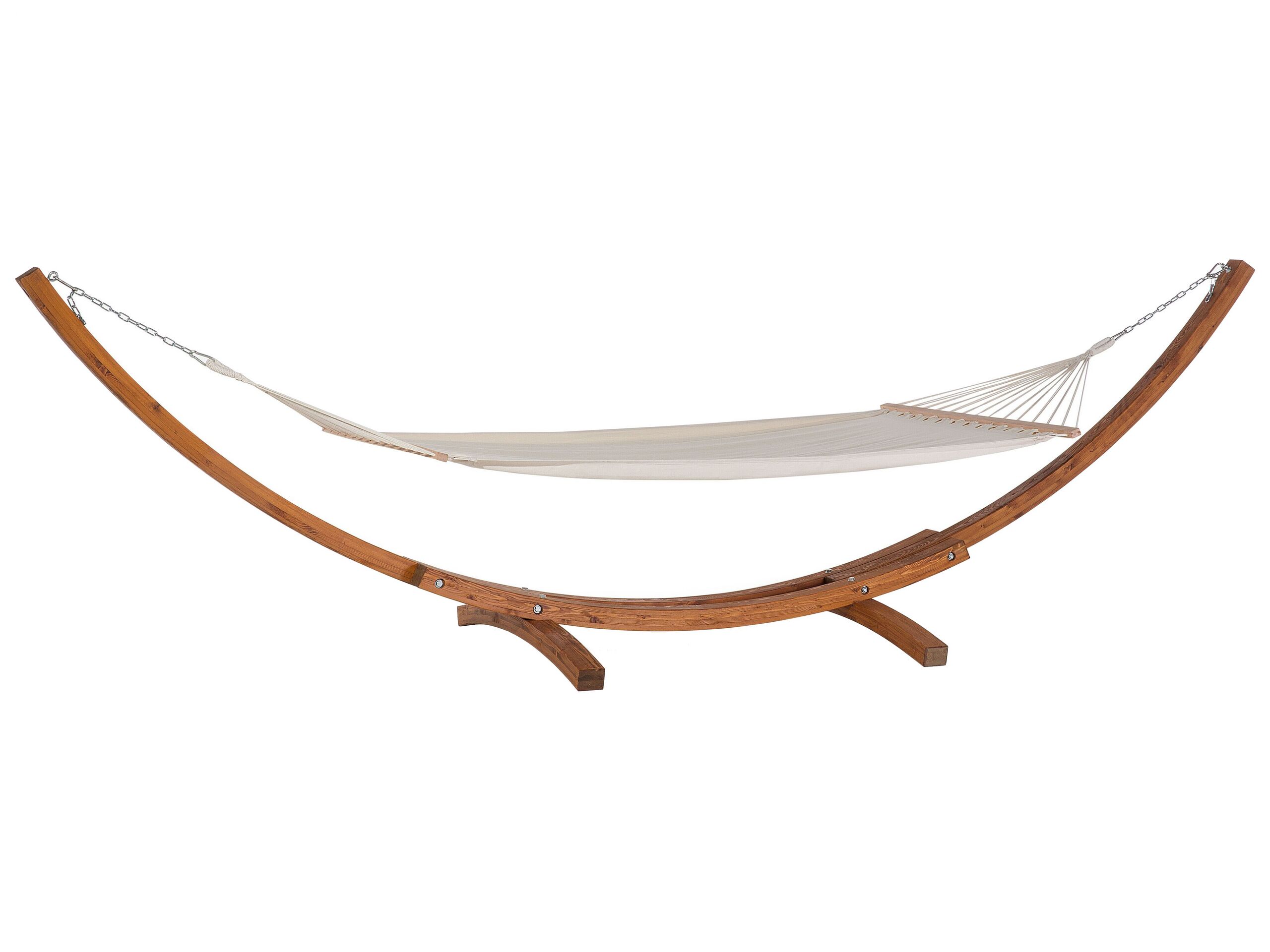 Hammock with Stand Beige TREVISO - Gemini Interiors
