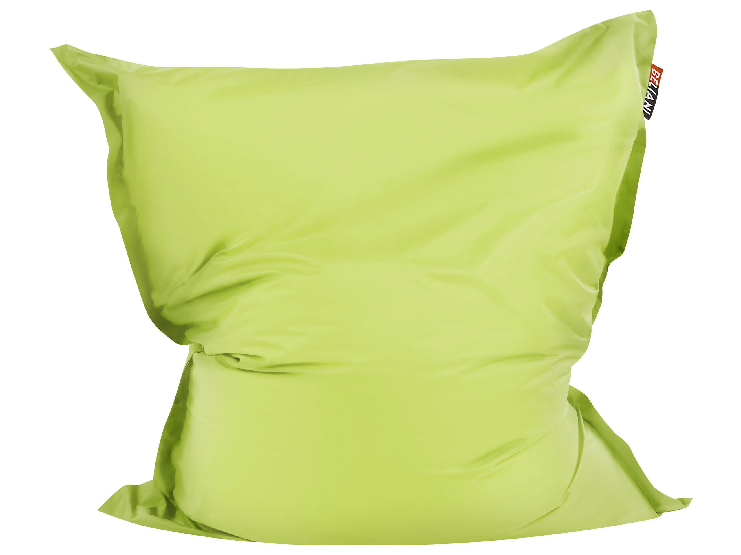 Large Bean Bag 140 x 180 cm Lime Green FUZZY - Gemini Interiors