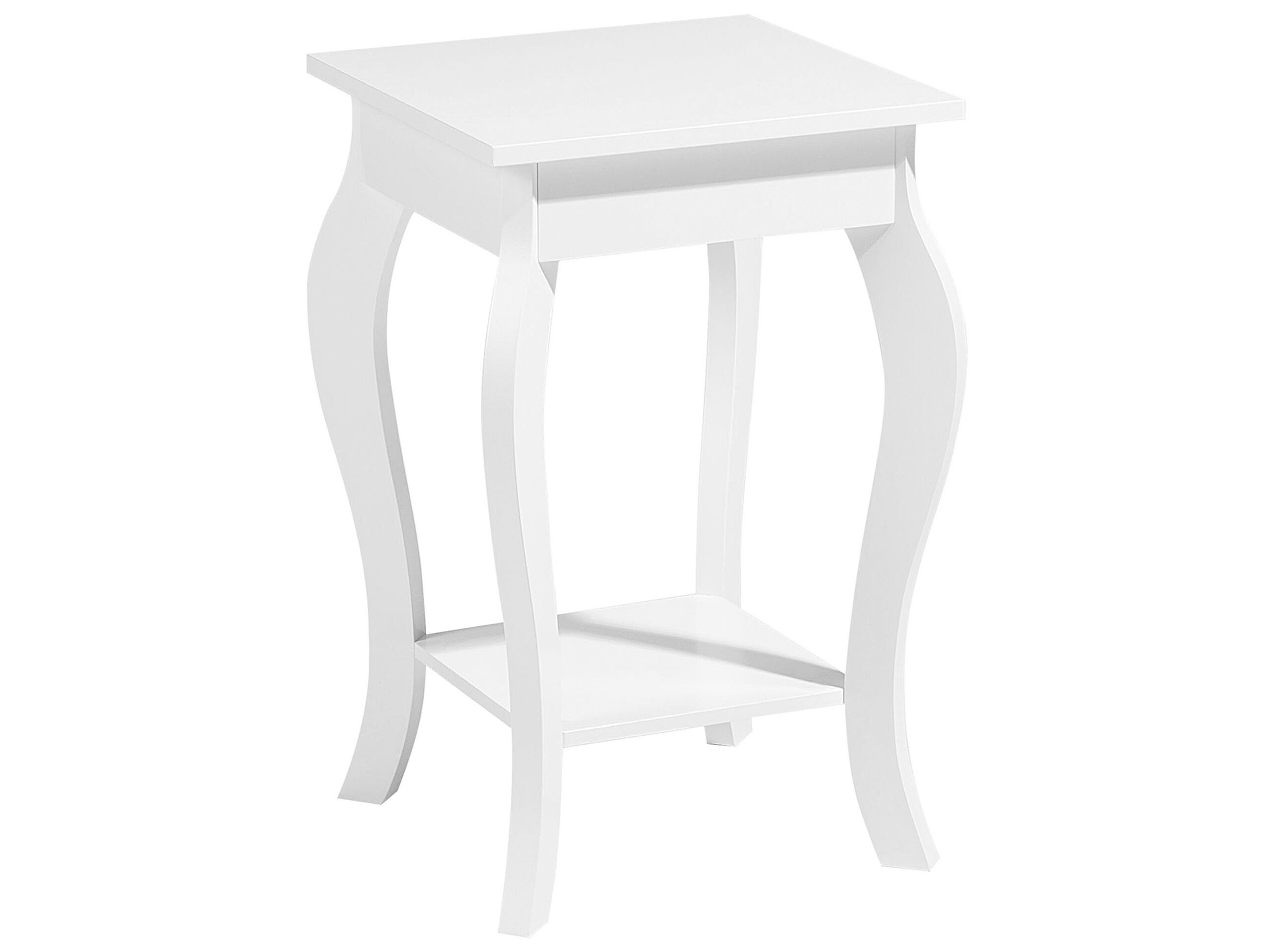 Side Table White AVON - Gemini Interiors