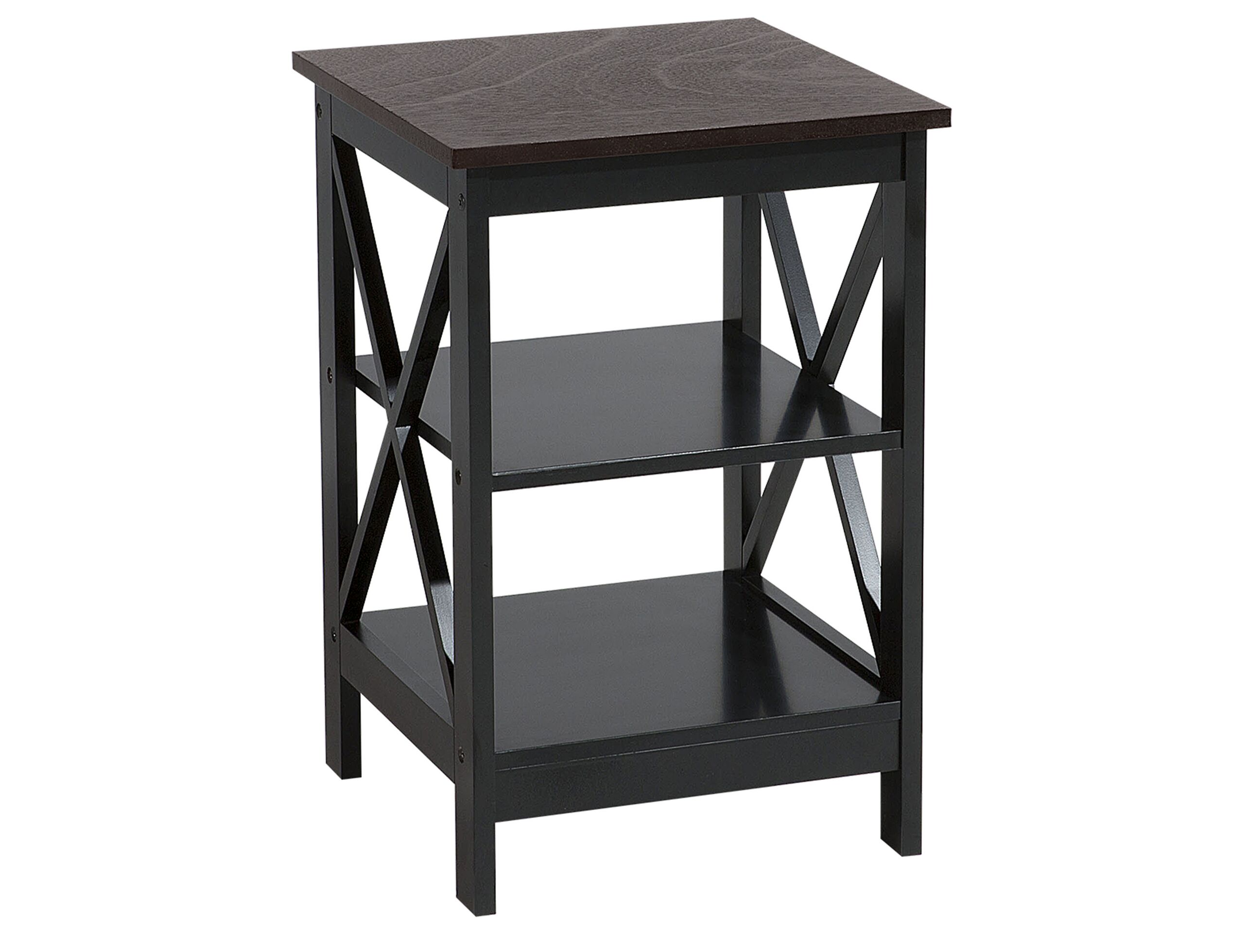 Side Table Black FOSTER - Gemini Interiors