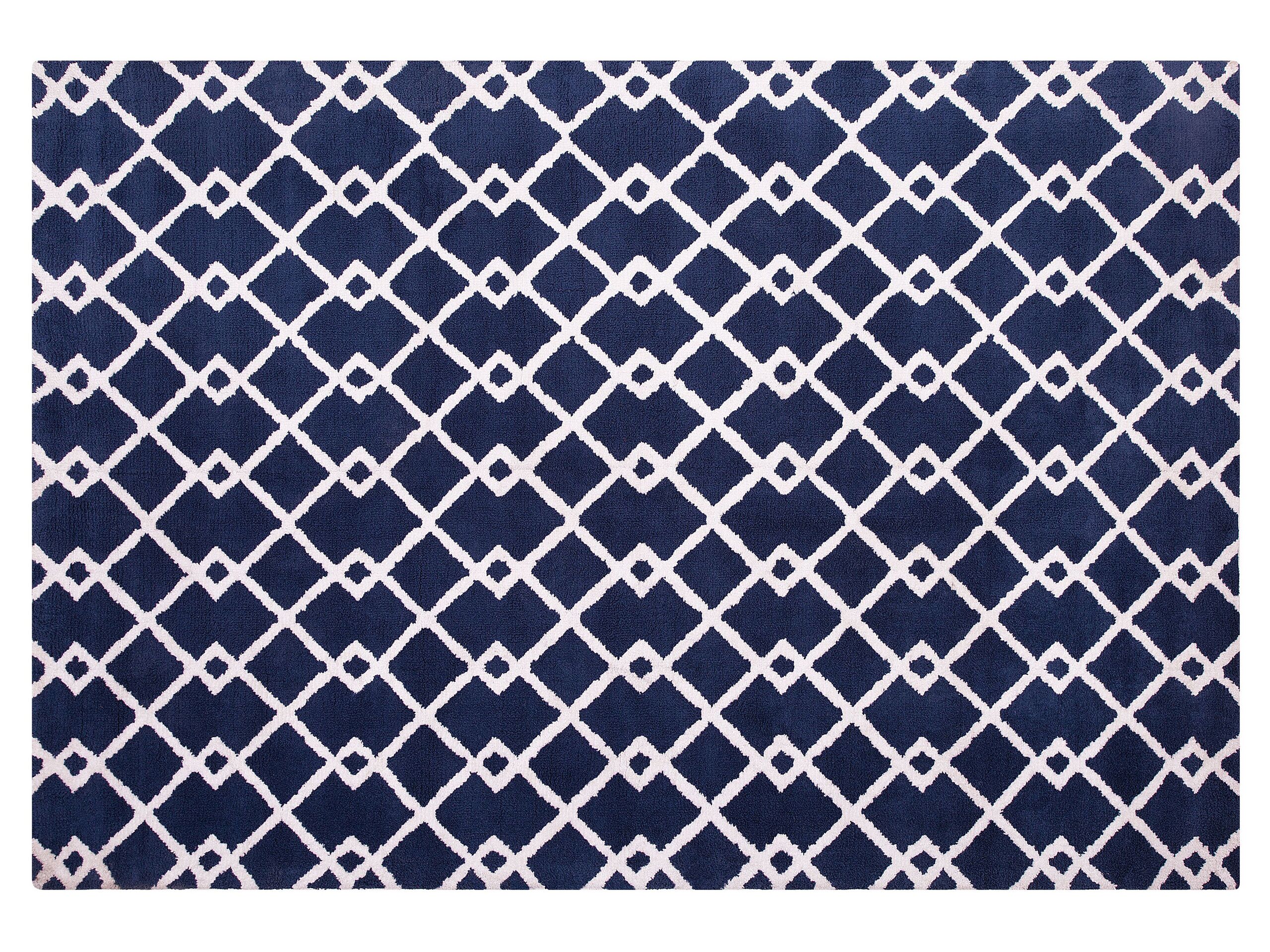 Area Rug 140x200cm Blue - Gemini Interiors