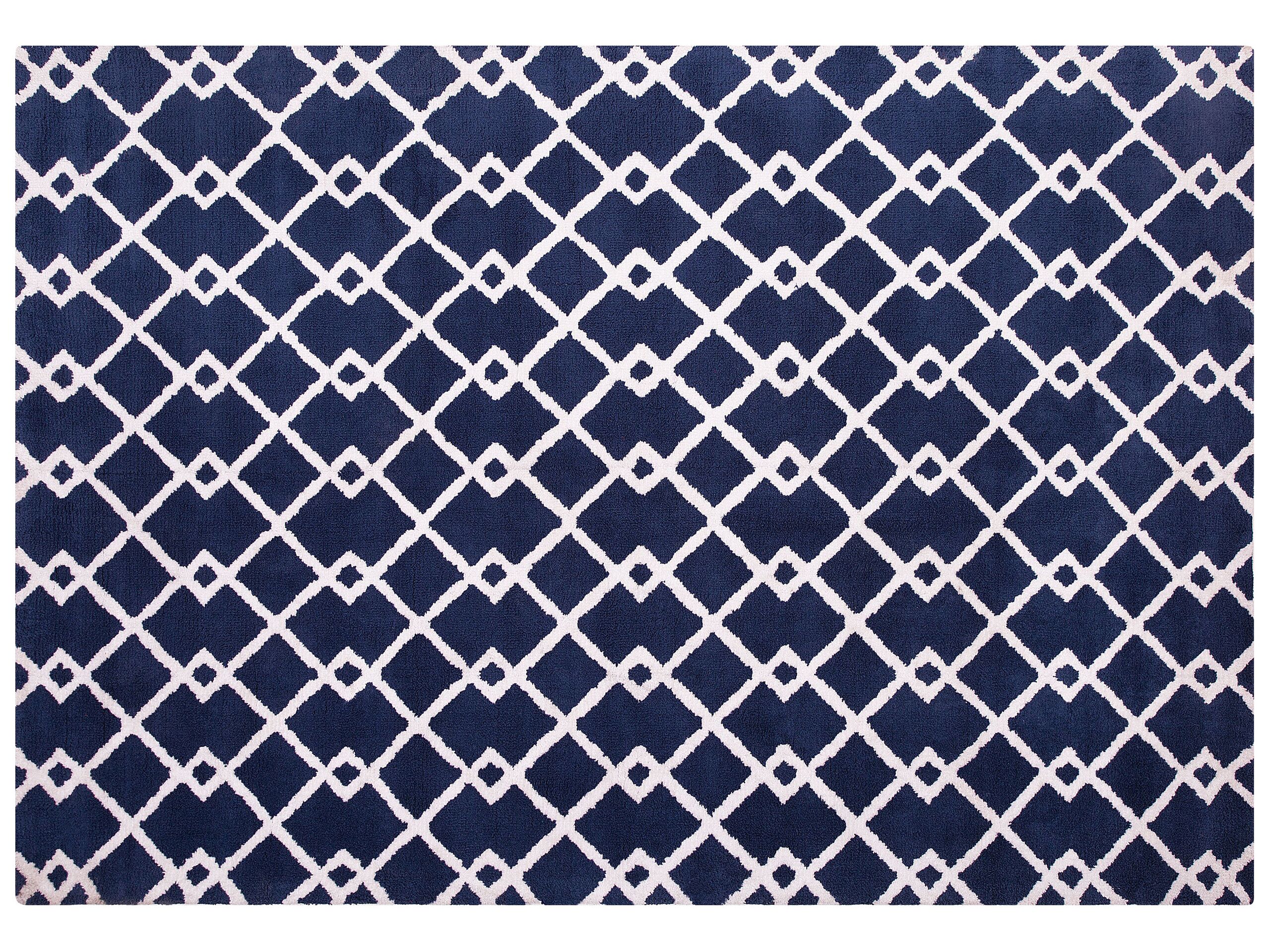 Area Rug 160x230cm Blue - Gemini Interiors