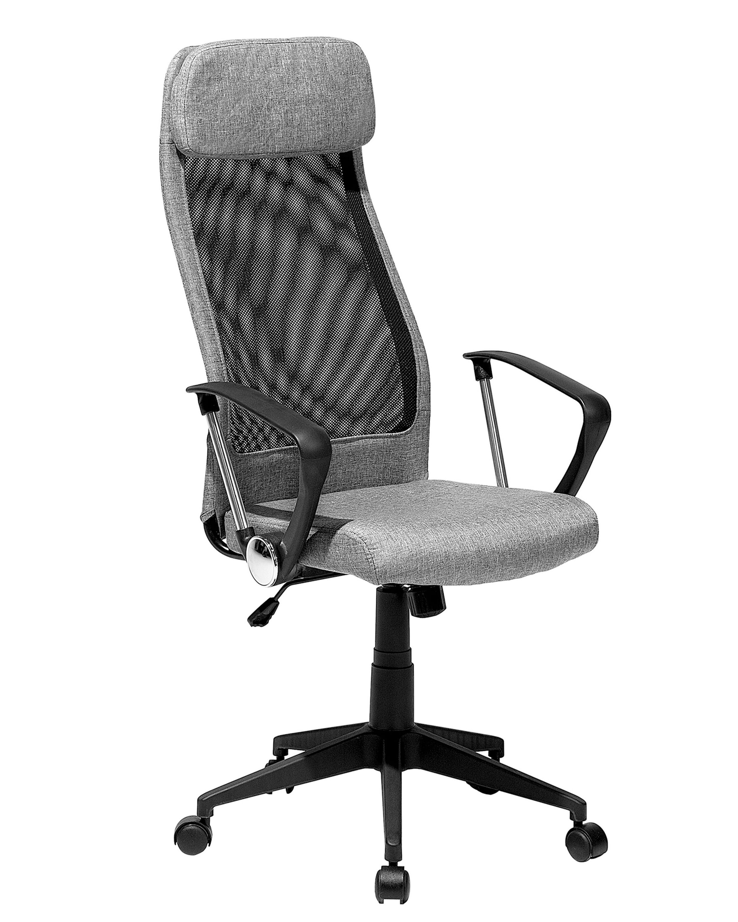 Swivel Office Chair Dark Grey PIONEER - Gemini Interiors