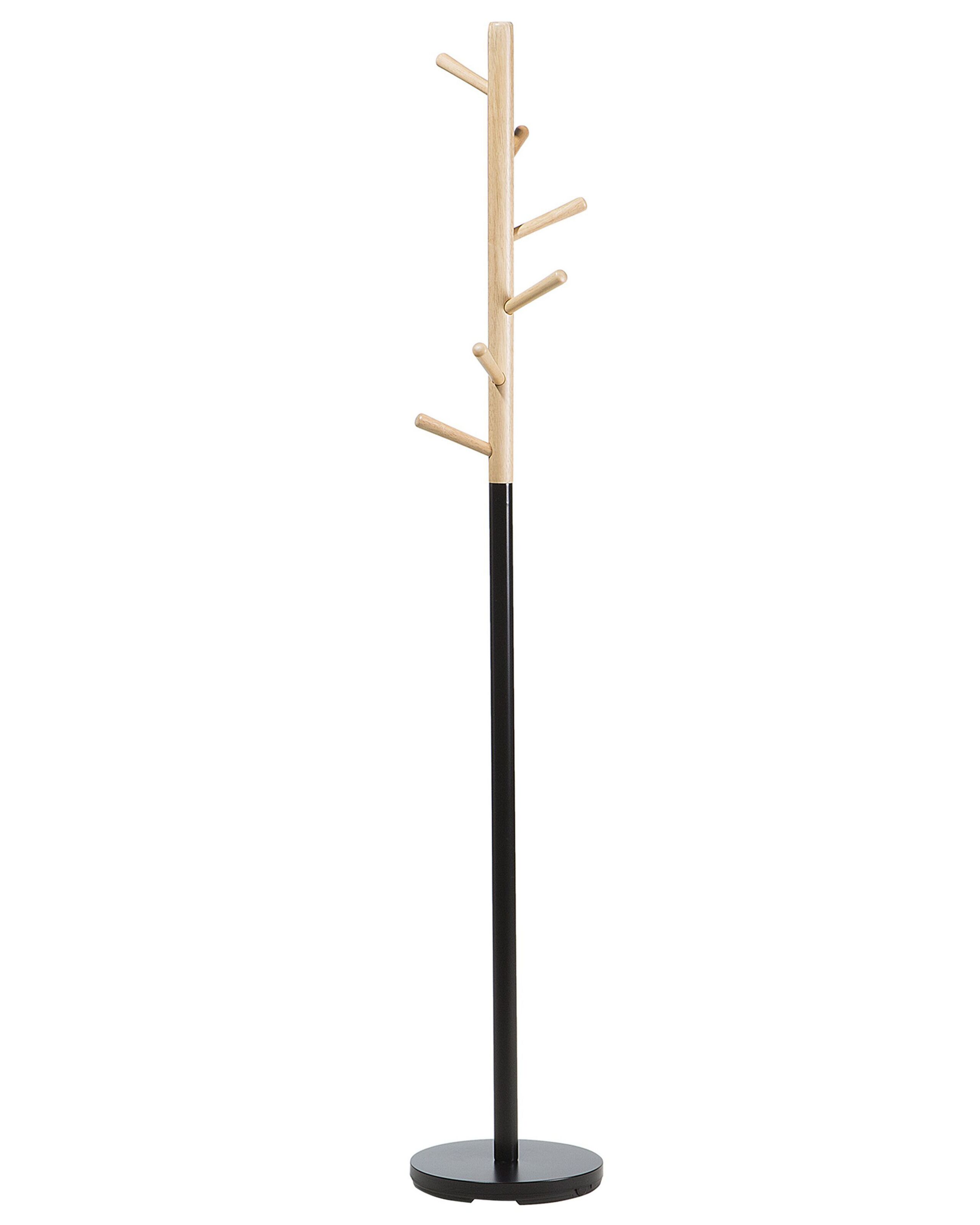 Coat Stand Brown and Black AUBUM - Gemini Interiors