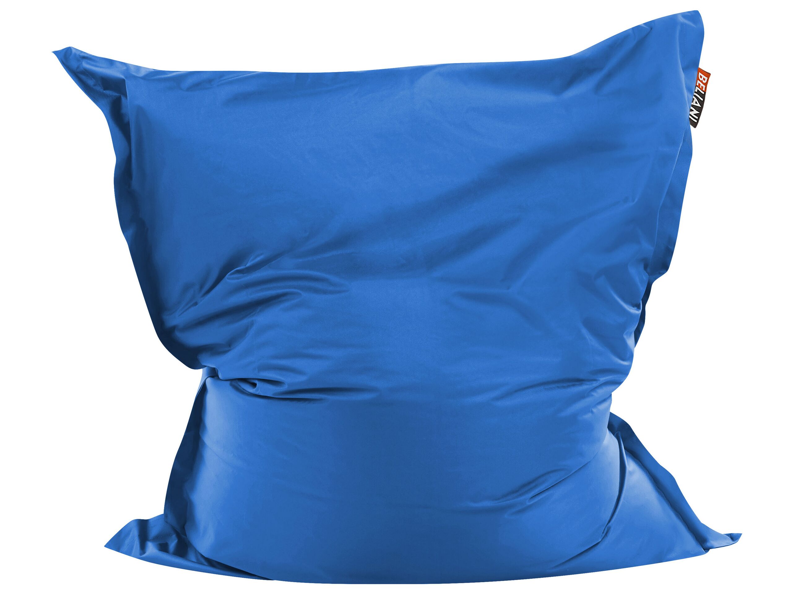 Large Bean Bag 140 x 180 cm Blue FUZZY - Gemini Interiors