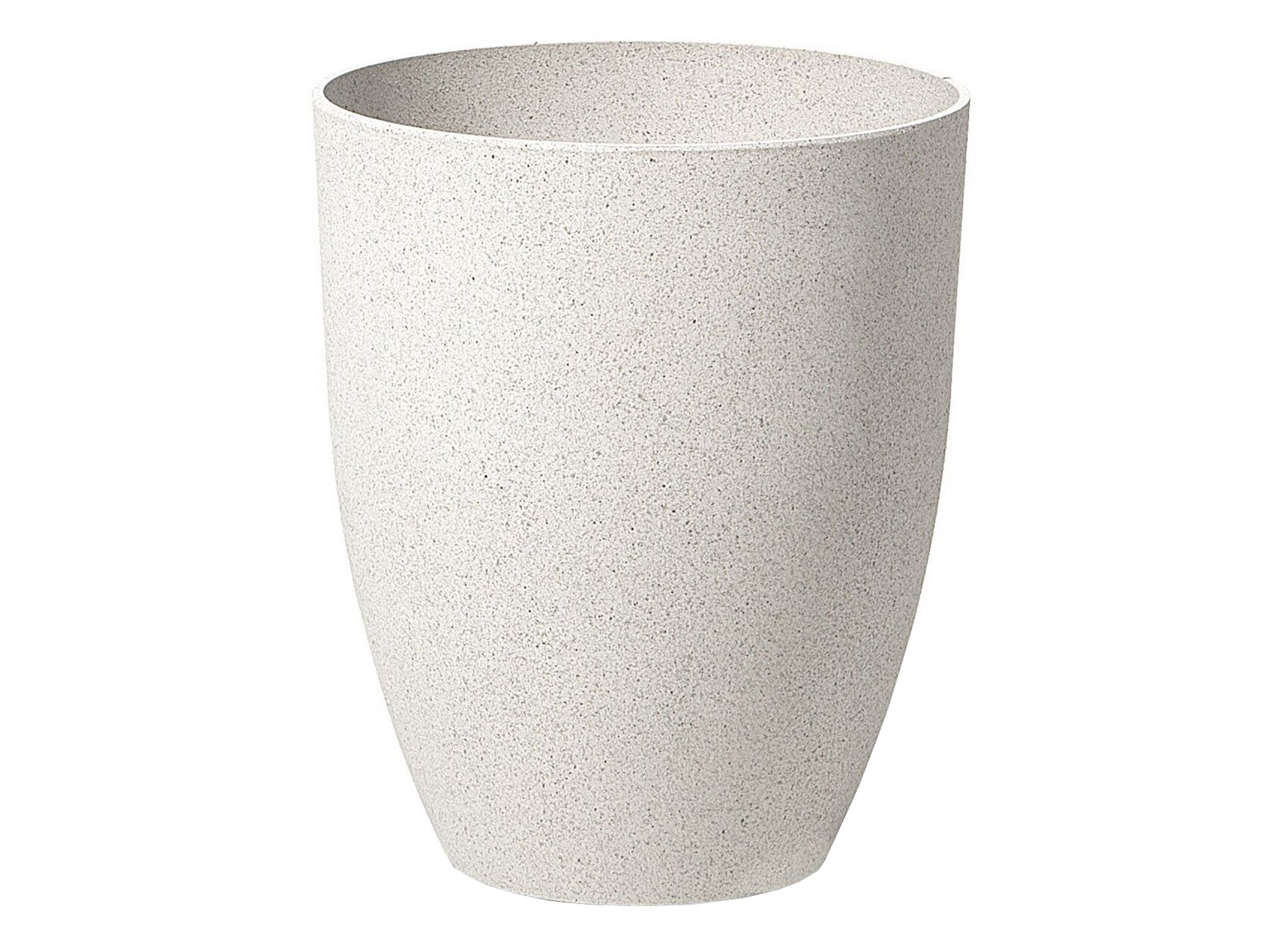 Plant Pot 35 x 35 x 42 cm Off-White CROTON - Gemini Interiors