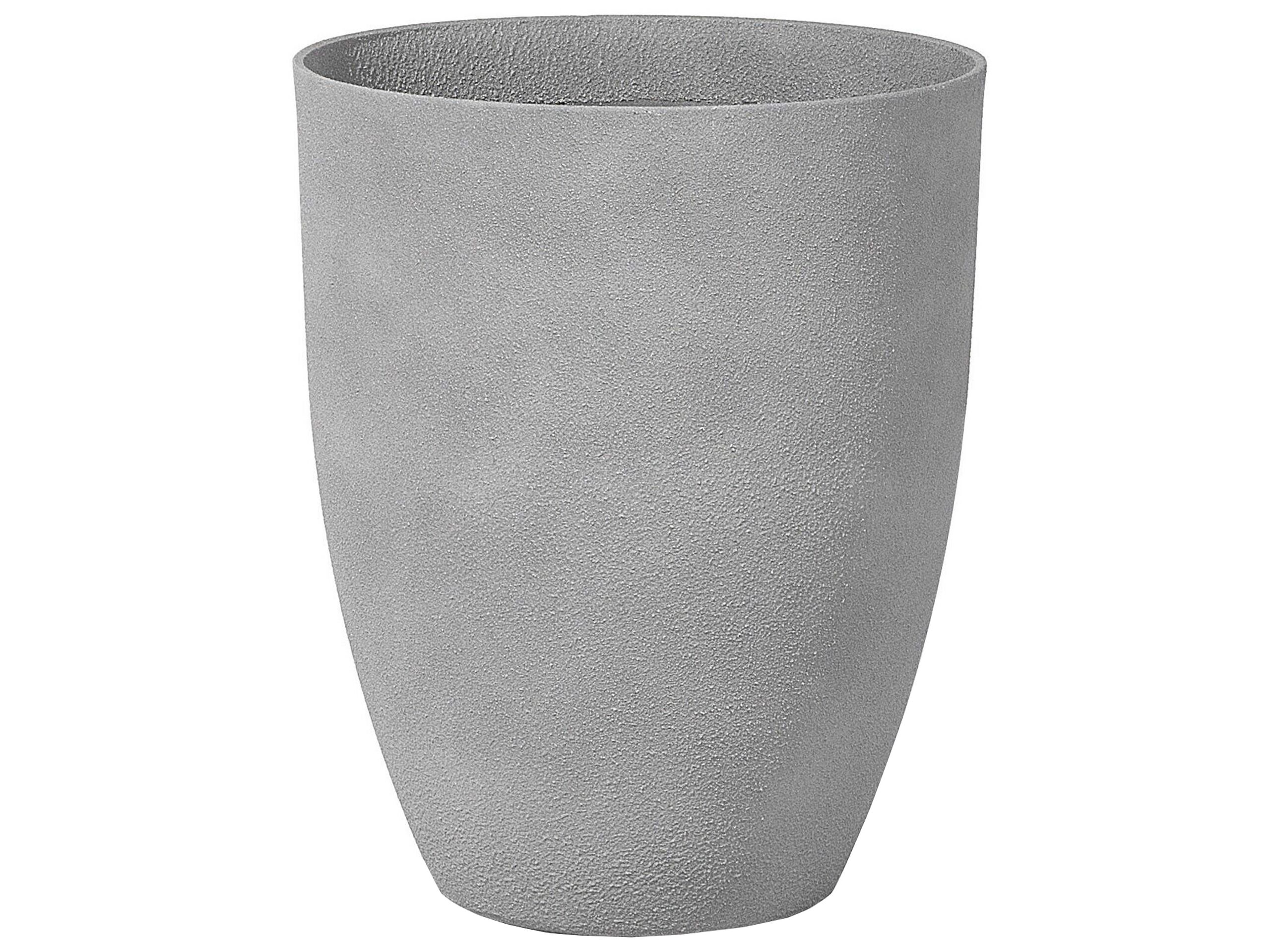 Plant Pot 43 x 43 x 52 cm Grey CROTON - Gemini Interiors