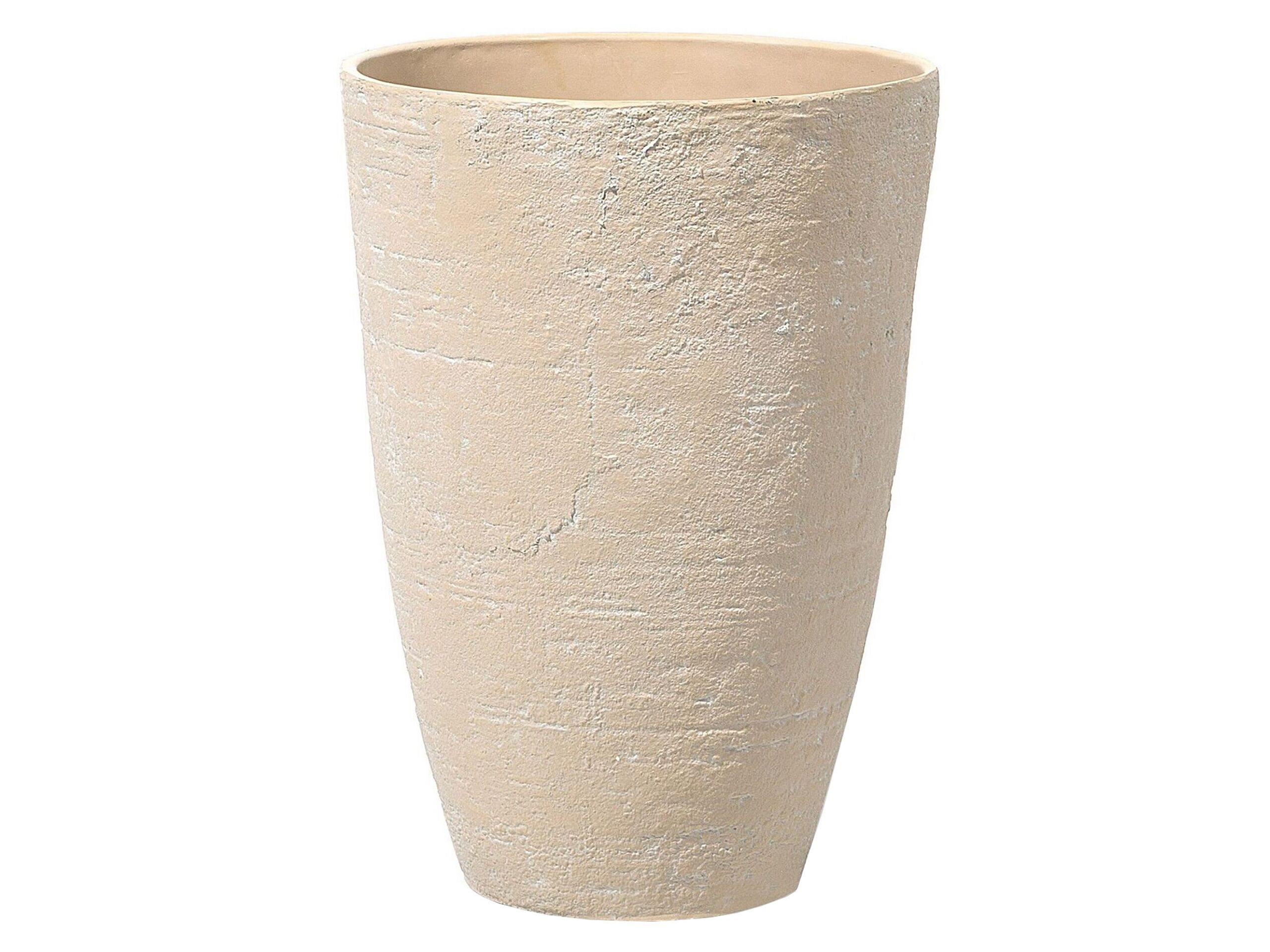 Plant Pot 43 x 43 x 60 cm Beige CAMIA - Gemini Interiors