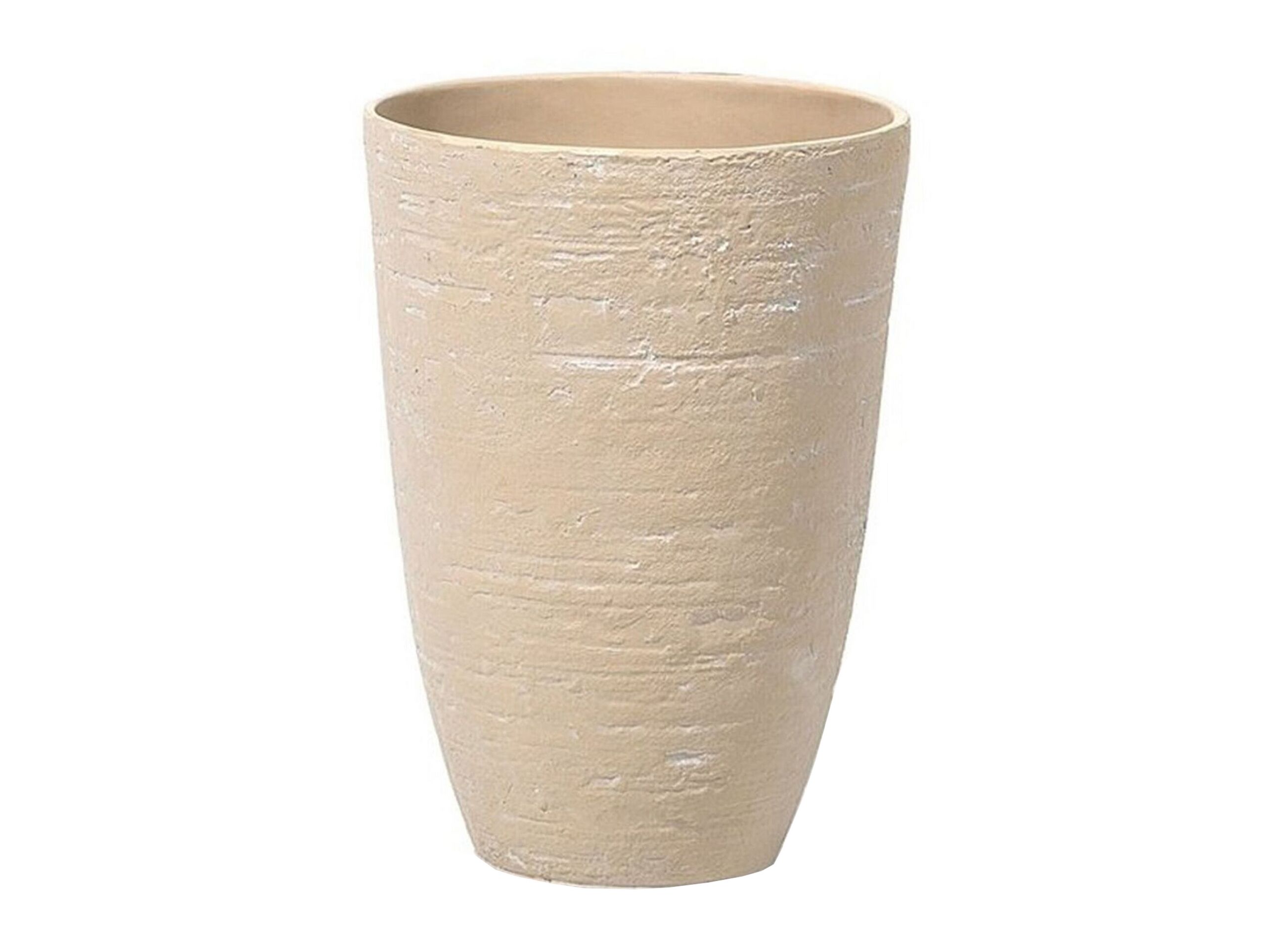 Plant Pot 35 x 35 x 50 cm Beige CAMIA - Gemini Interiors