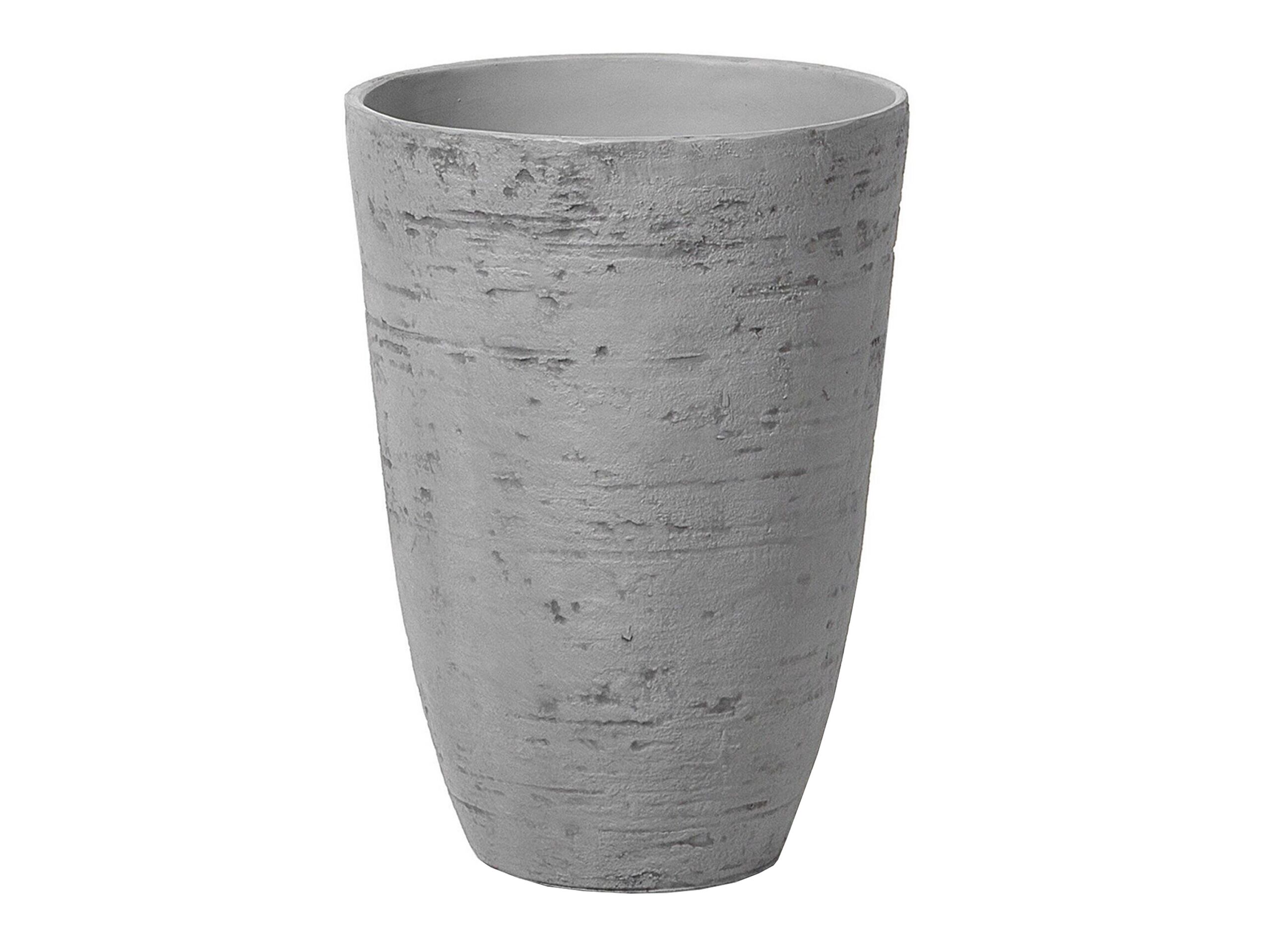 Plant Pot 35 x 35 x 50 cm Grey CAMIA - Gemini Interiors