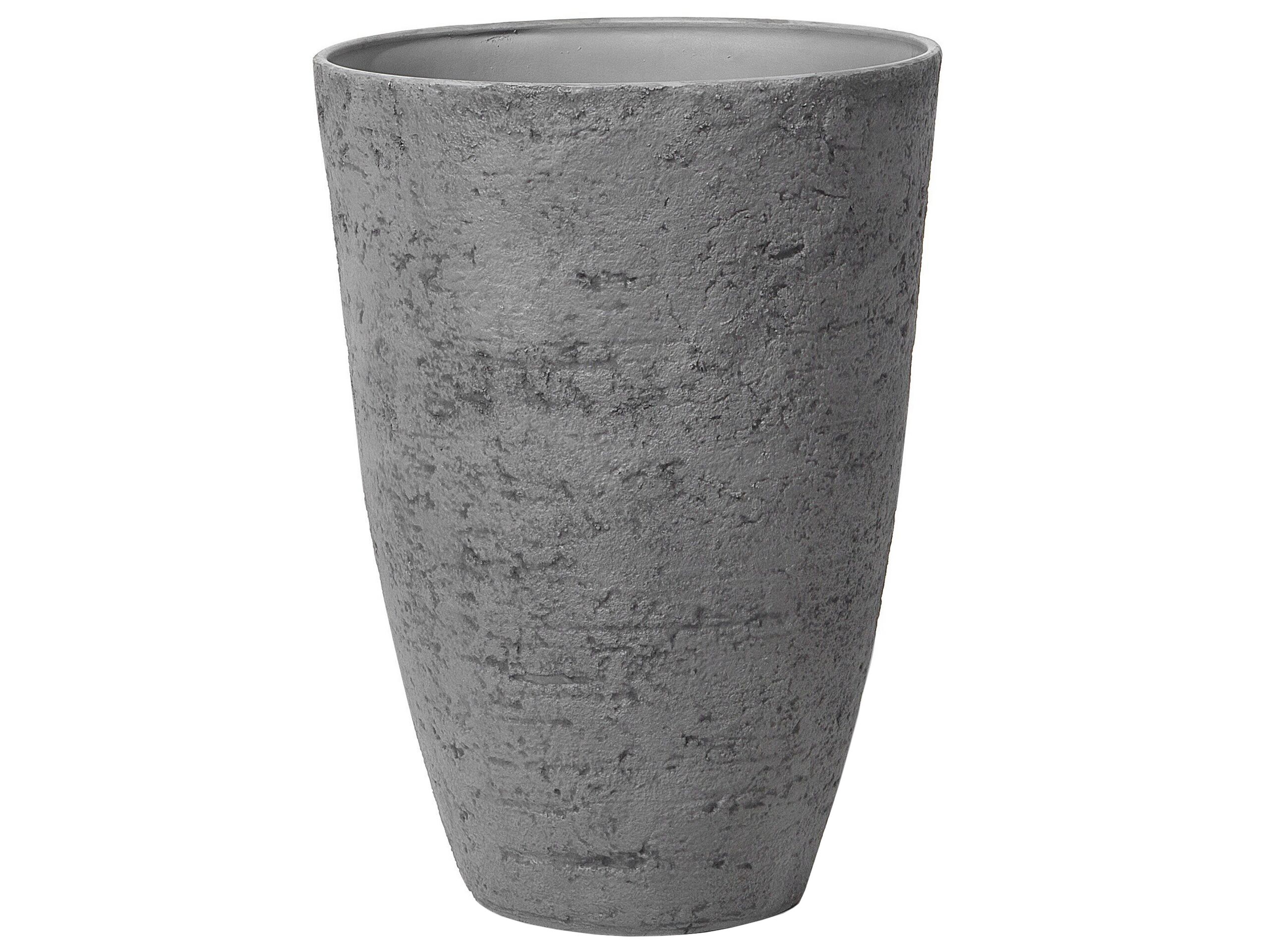 Plant Pot 51 x 51 x 71 cm Grey CAMIA - Gemini Interiors