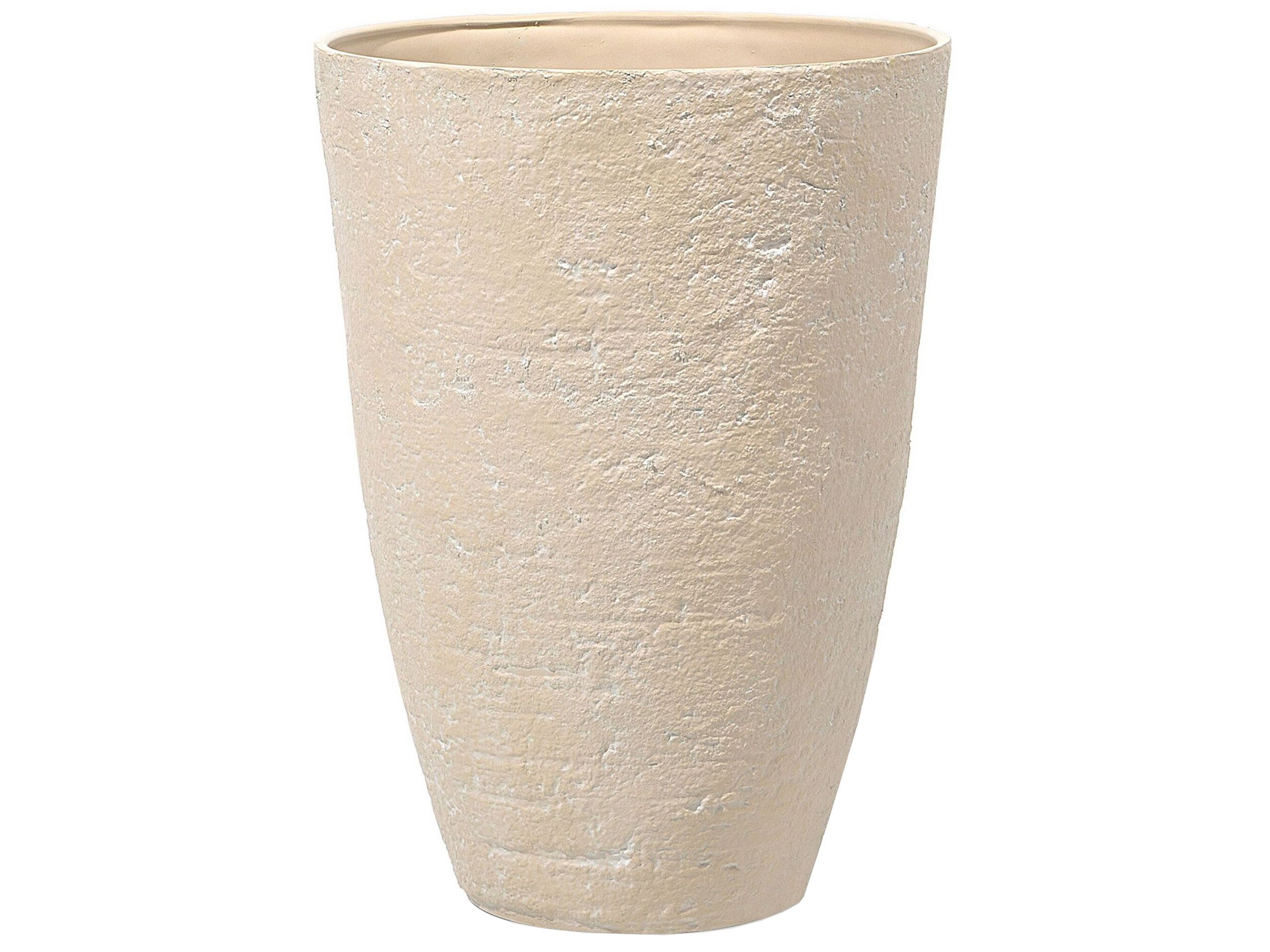 Plant Pot 51 x 51 x 71 cm Beige CAMIA - Gemini Interiors