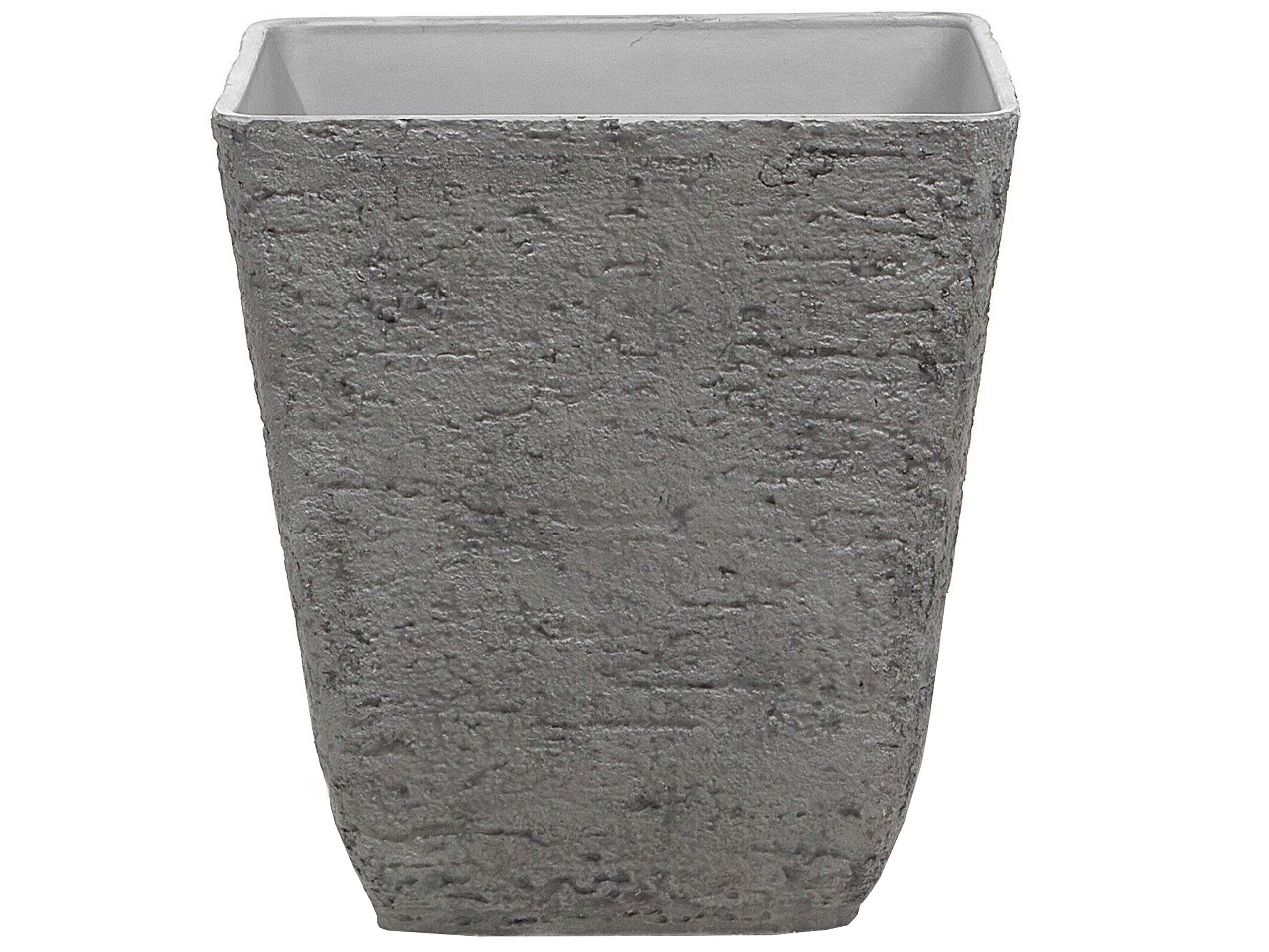 Plant Pot 49 x 49 x 53 cm Grey DELOS - Gemini Interiors