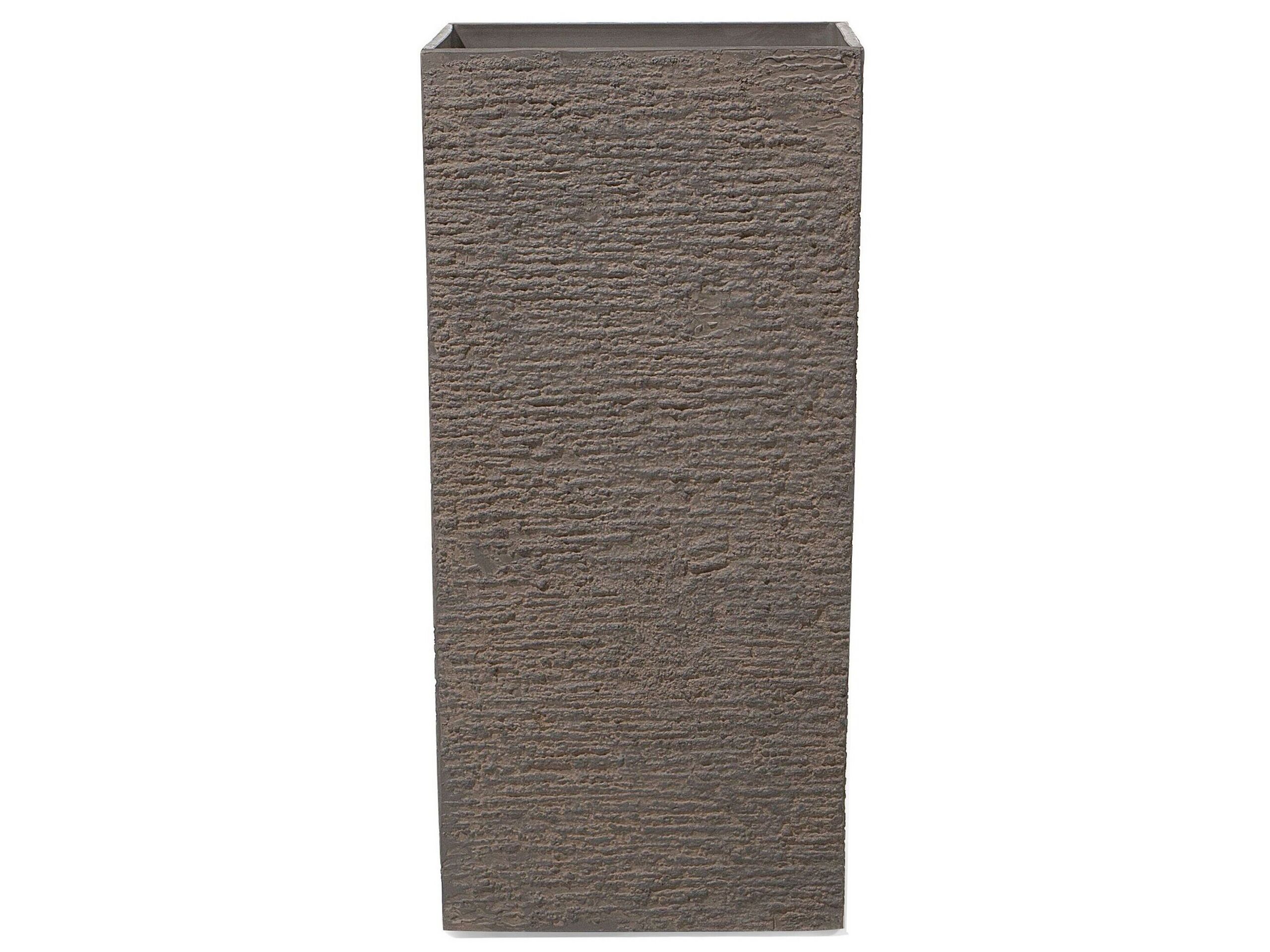 Plant Pot 40 x 40 x 81 cm Brown GAZA - Gemini Interiors
