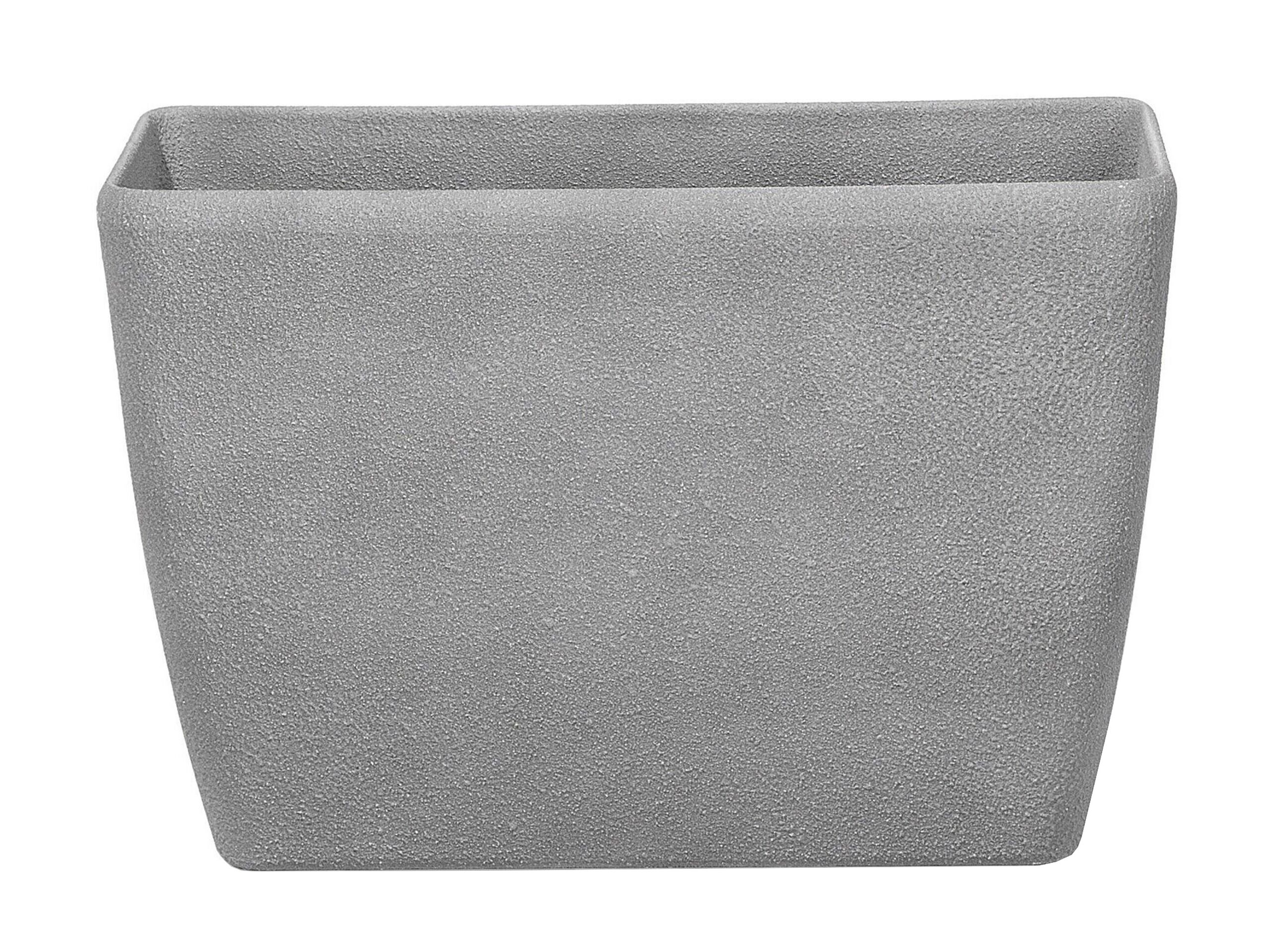 Flower Pot Stone Grey 60 x 27 x 41 cm BARIS - Gemini Interiors