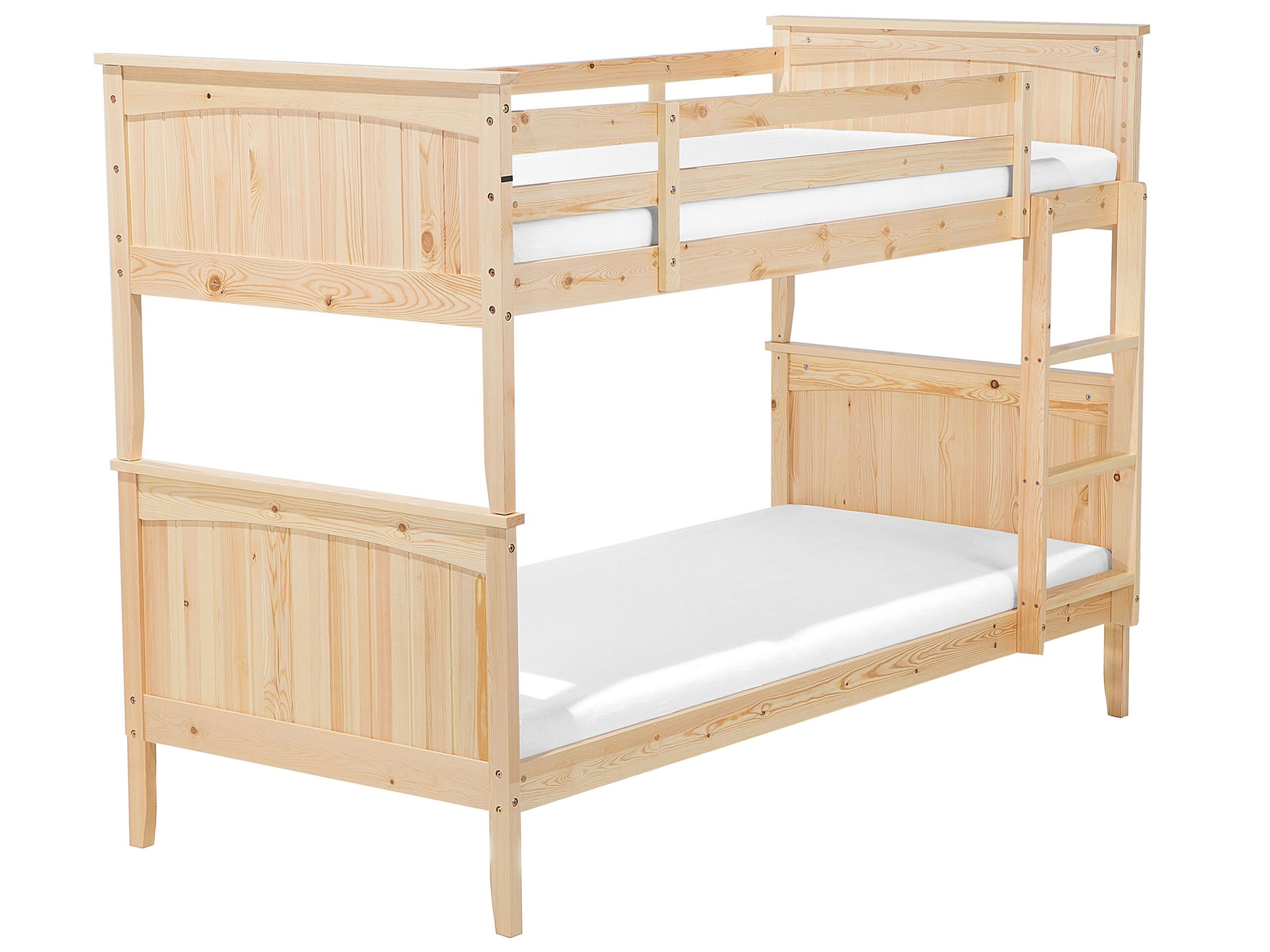 Wooden EU Single Size Bunk Bed Light ALBON - Gemini Interiors