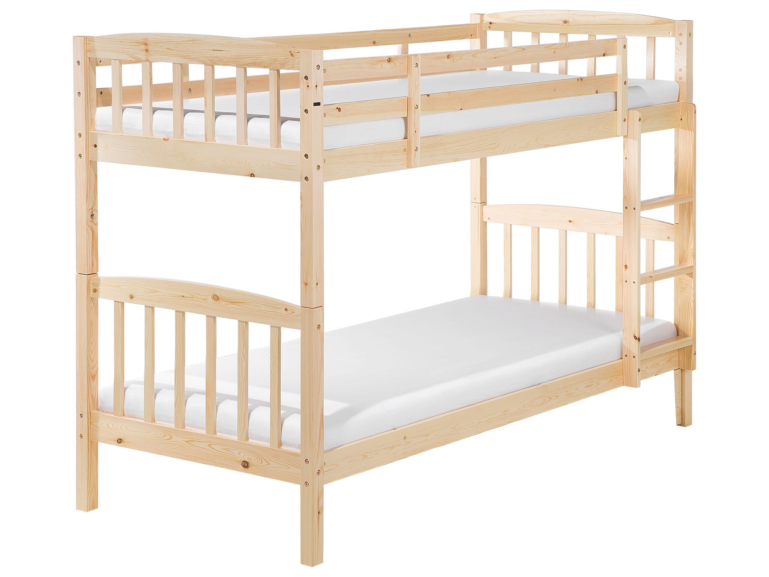 Wooden EU Single Size Bunk Bed Light REVIN - Gemini Interiors