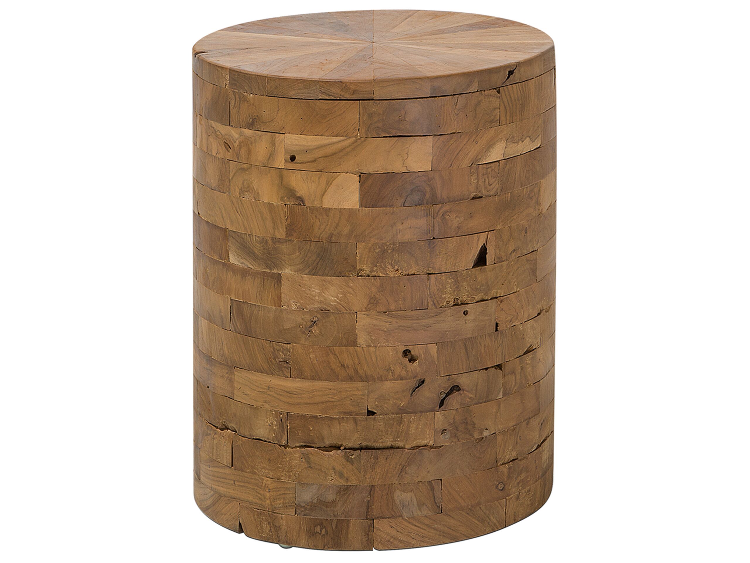 Teak Wood Side Table BRANT - Gemini Interiors