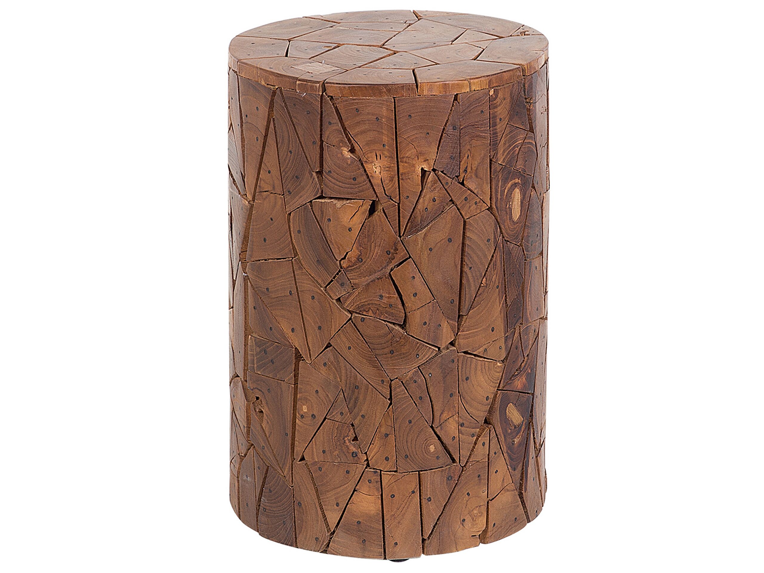 Teak Wood Side Table DAWSON - Gemini Interiors