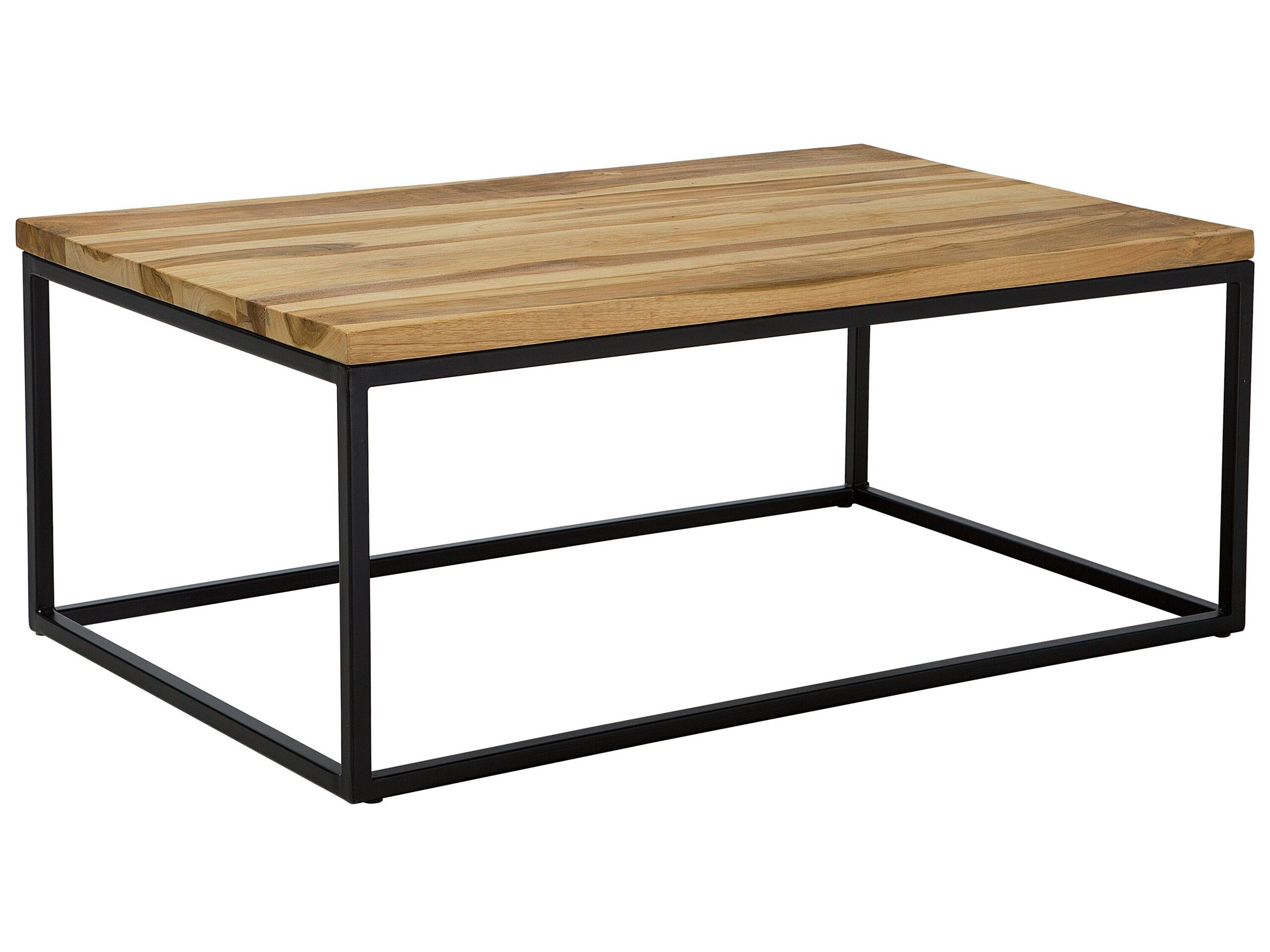 Teak Wood Coffee Table PROVO II - Gemini Interiors