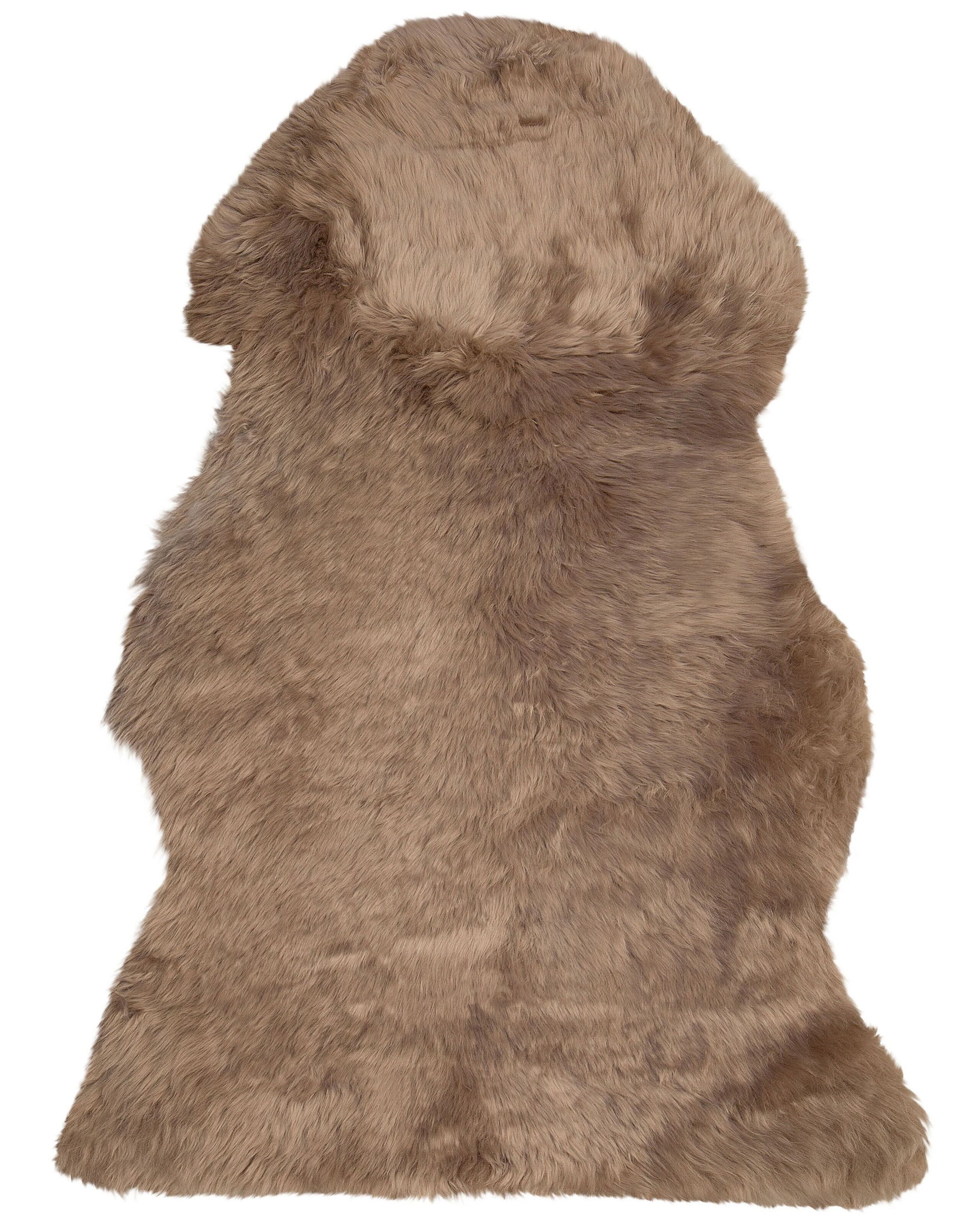 Sheepskin Rug Light Brown - Gemini Interiors