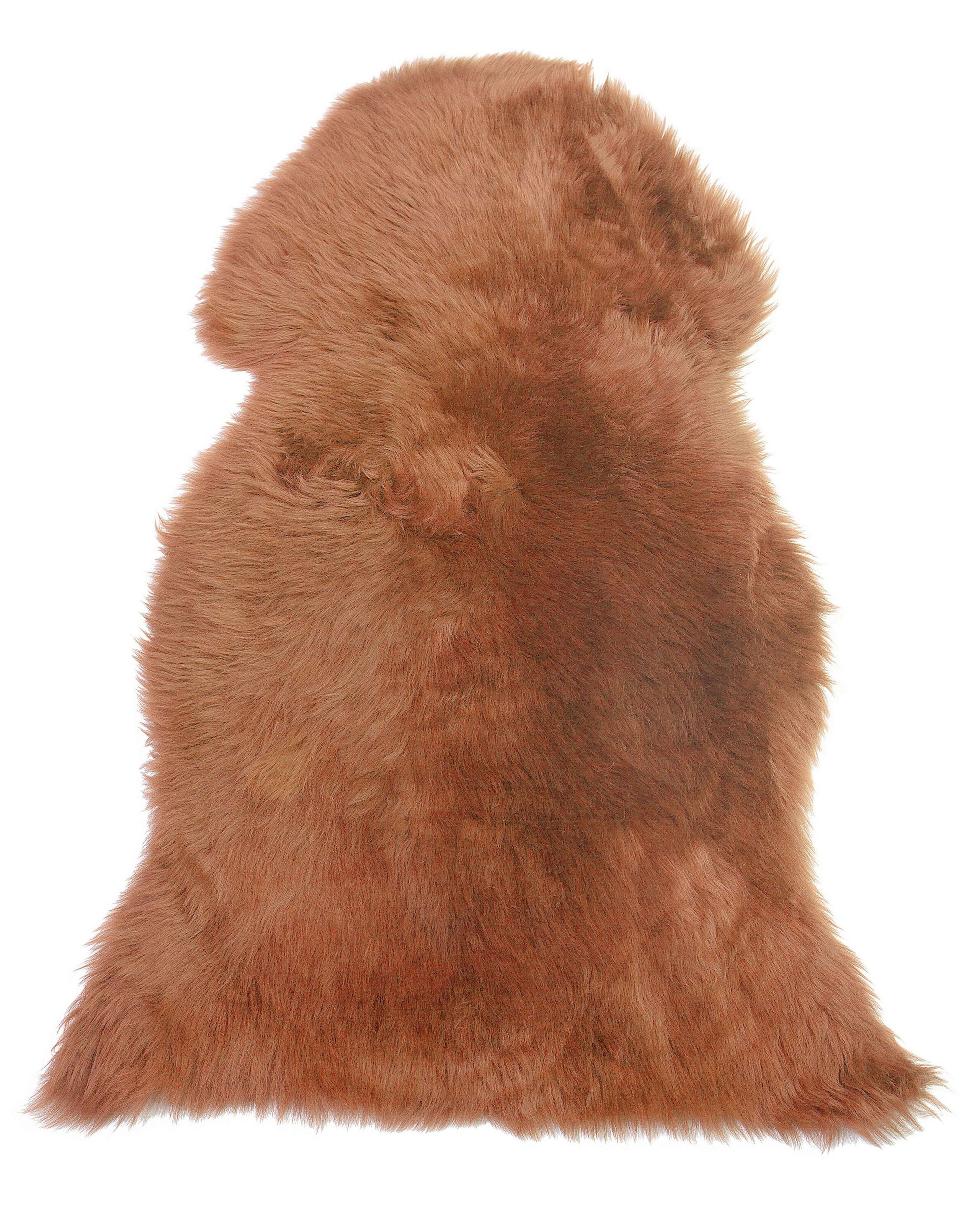 Sheepskin Rug Golden Brown - Gemini Interiors