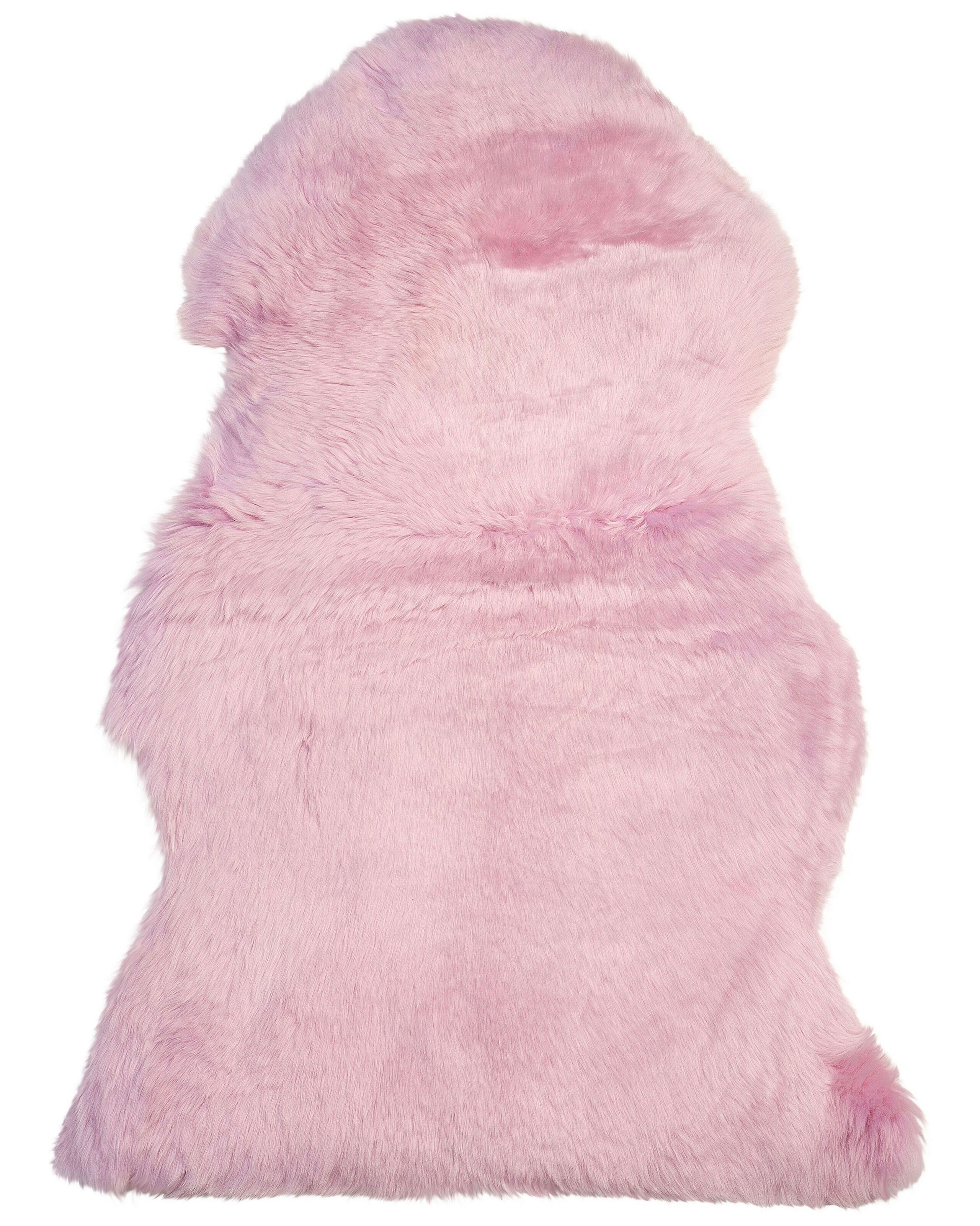 Sheepskin Rug Pink - Gemini Interiors