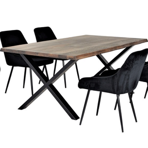 Mariposa Large Solid Oak Table - Smoked Oil - Sigrid Mills