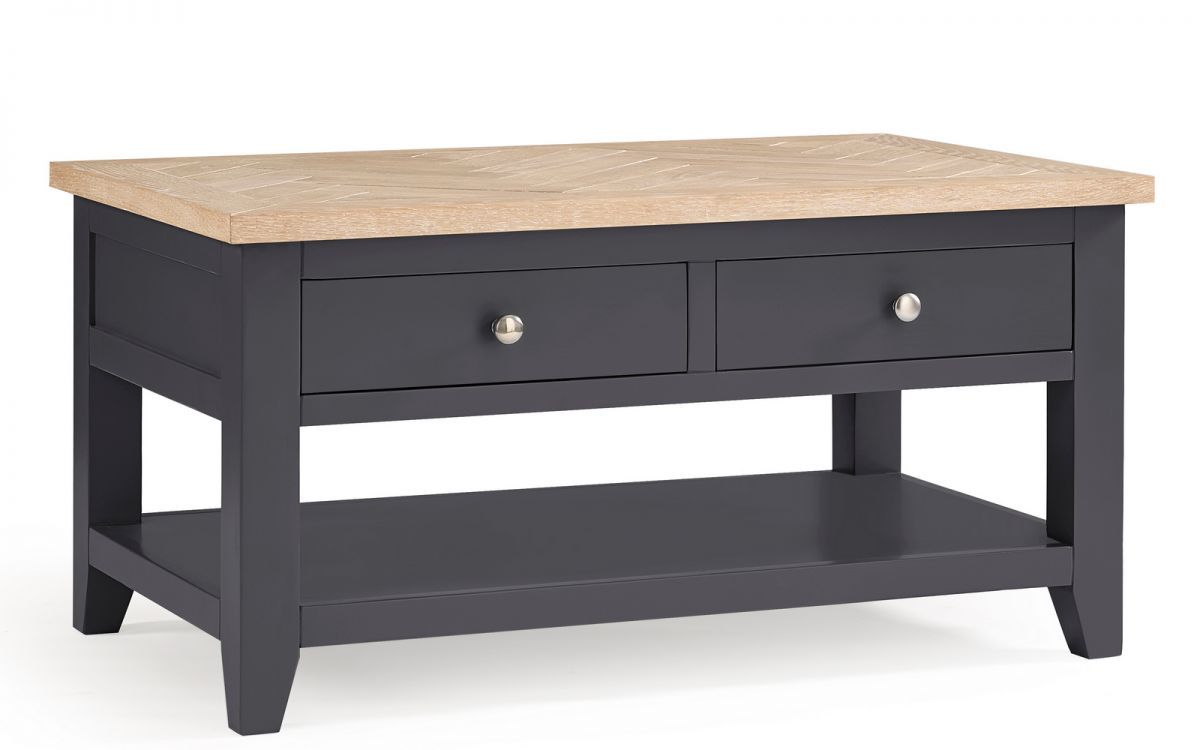 Bordeaux Coffee Table - Dark Grey - JB Collections