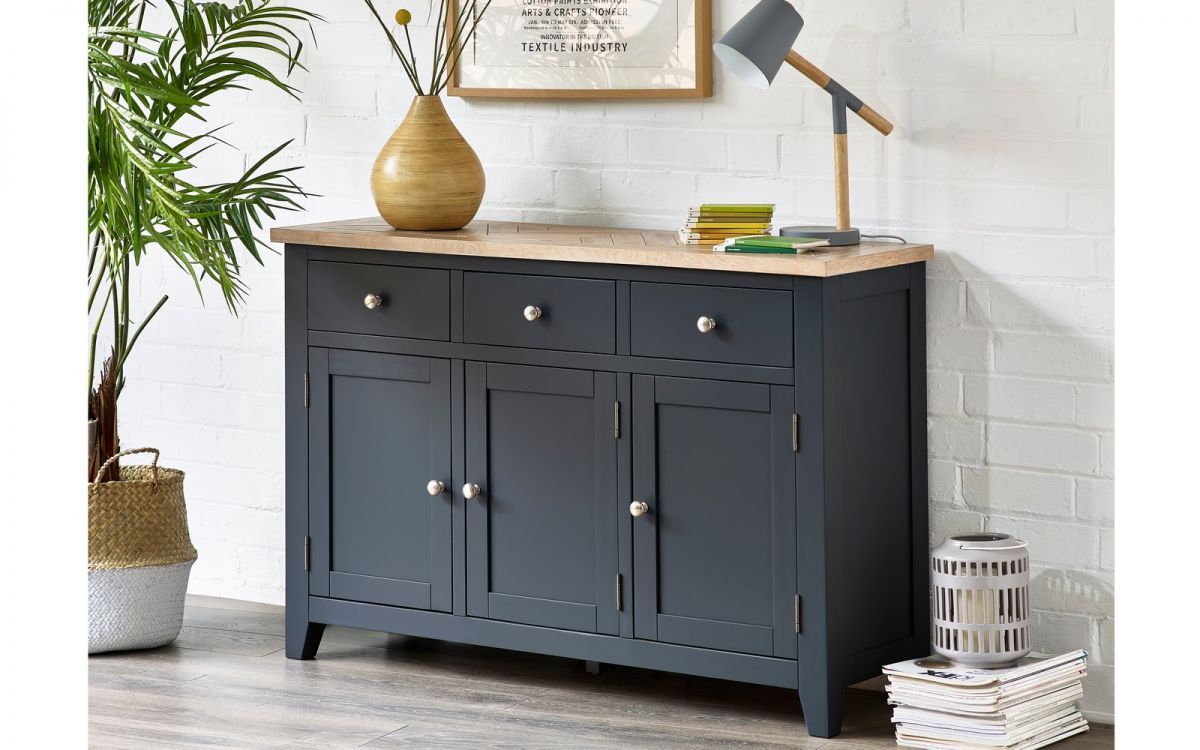 Bordeaux Sideboard - Dark Grey - JB Collections
