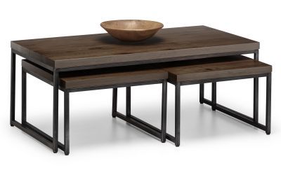 Brooklyn Nesting Coffee Tables - Dark Oak - JB Collections