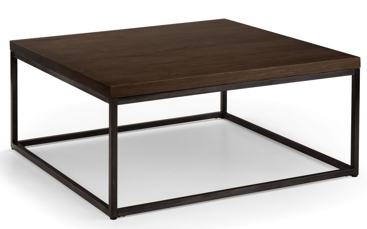 Brooklyn Square Coffee Table - Dark Oak - JB Collections