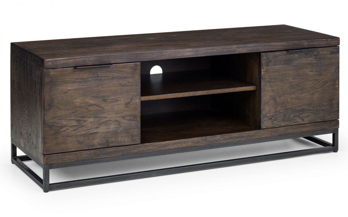 Brooklyn TV Unit - Dark Oak - JB Collections
