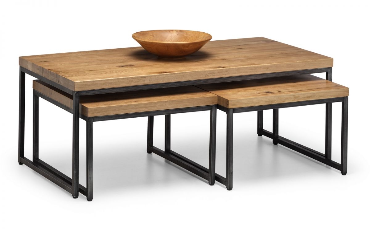 Brooklyn Nesting Coffee Tables - Oak - JB Collections