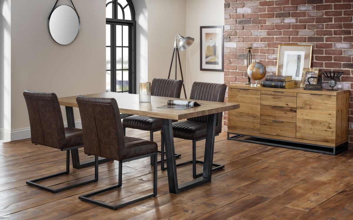 Brooklyn Dining Table - Oak - JB Collections