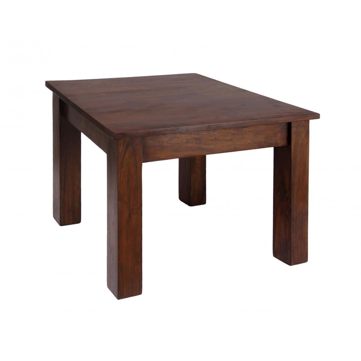 Kettering Solid Acacia Dark Oak Square Lamp Stand - Sigrid Mills