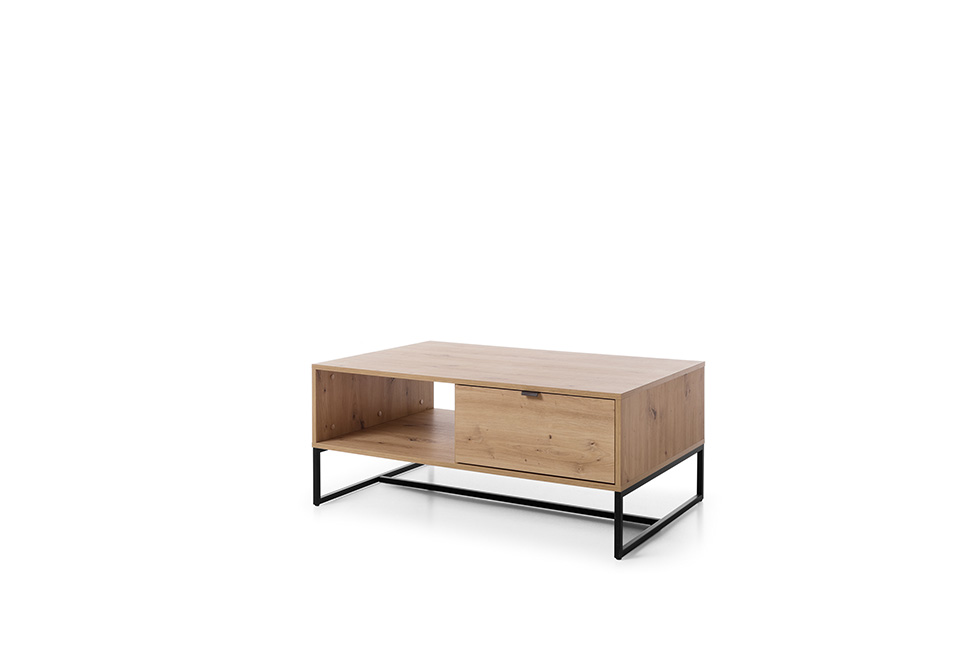 Watford Coffee Table 104cm - Natural Oak - Moonlight Interiors