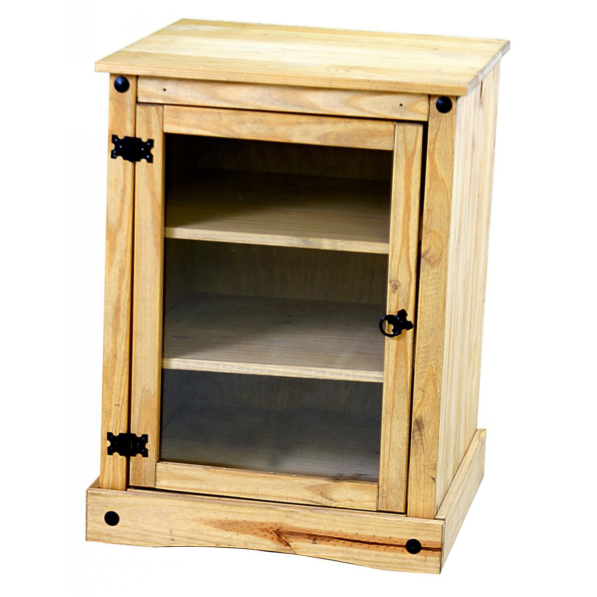 Waltham Solid Wooden Waxed Light Pine HiFi Unit - Natural - Sigrid Mills