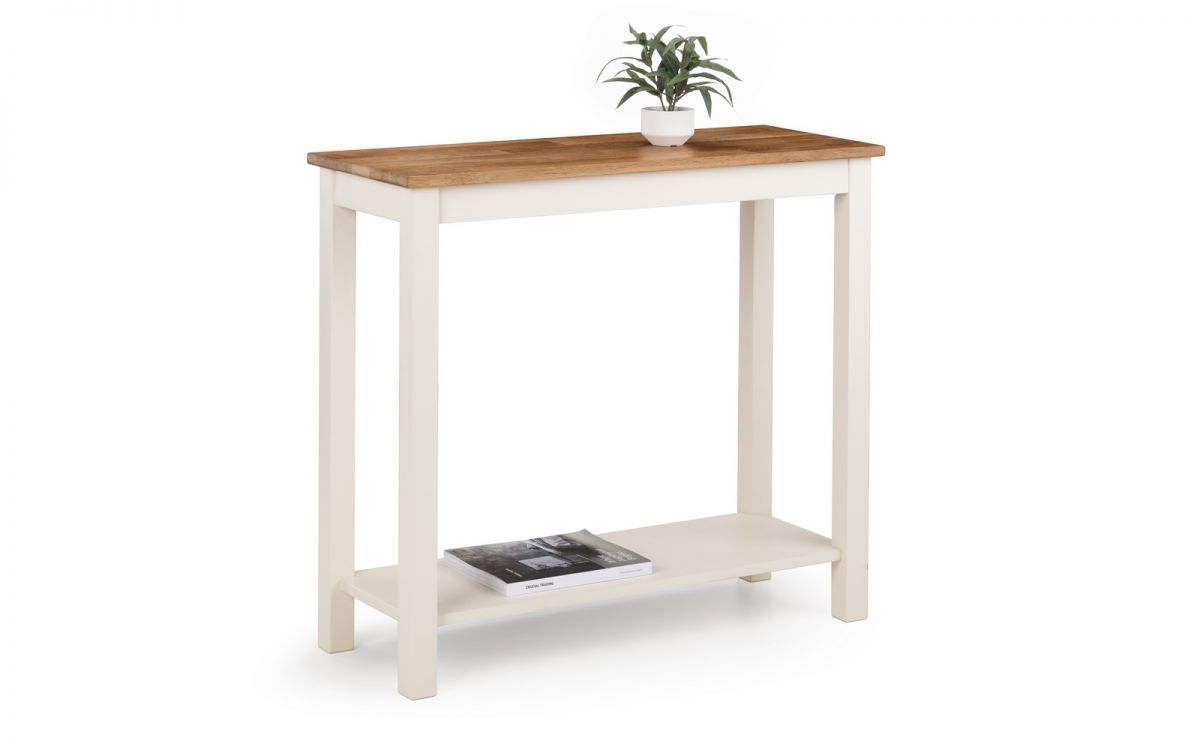 Coxmoor Console Table 90cm - Ivory & Oak - JB Collections