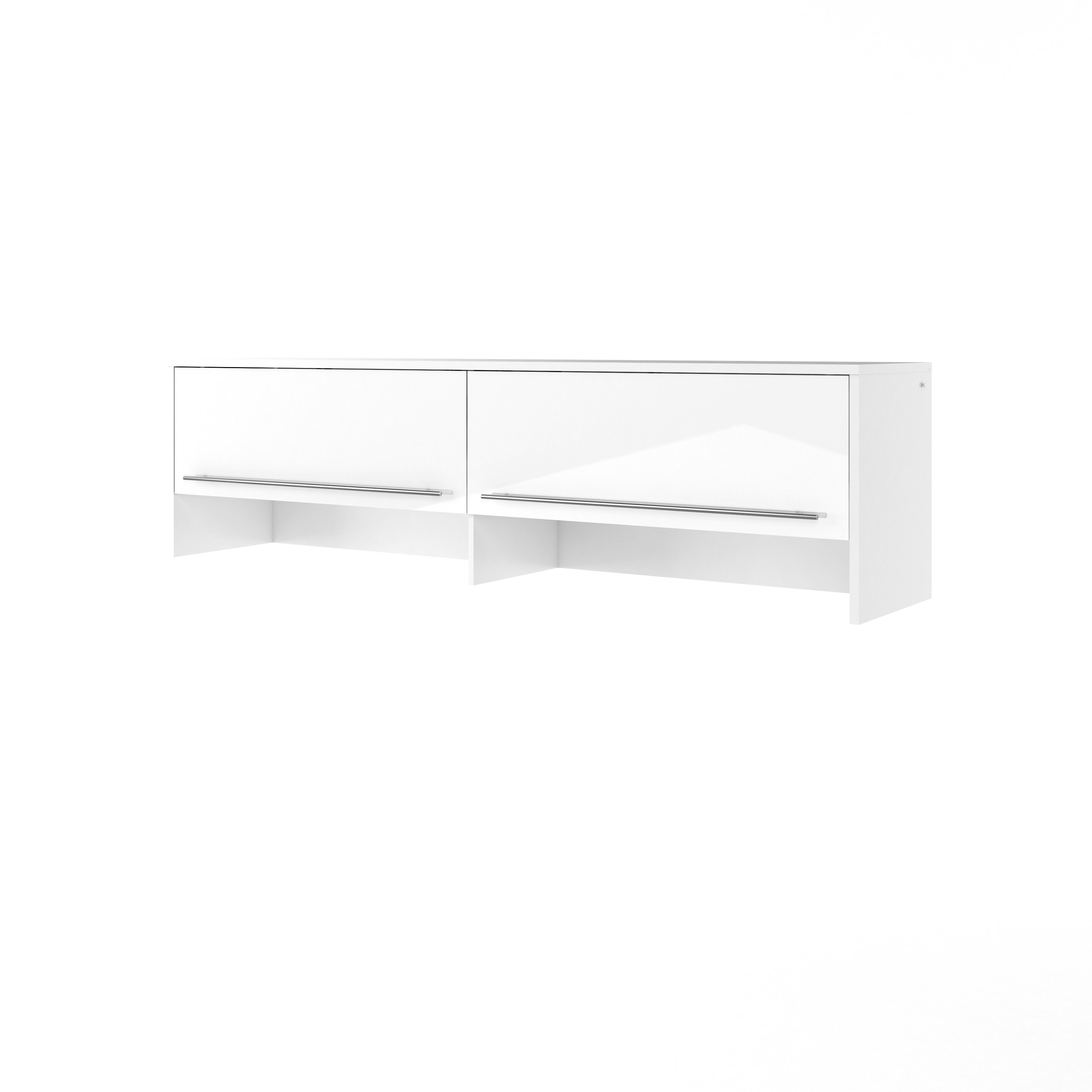 Over Bed Unit for ArtNest Horizontal Wall Bed Concept 140cm - White Matt - Art Nest